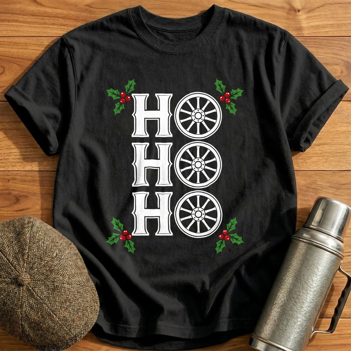 Ho Ho Ho 36 T-Shirt - Black