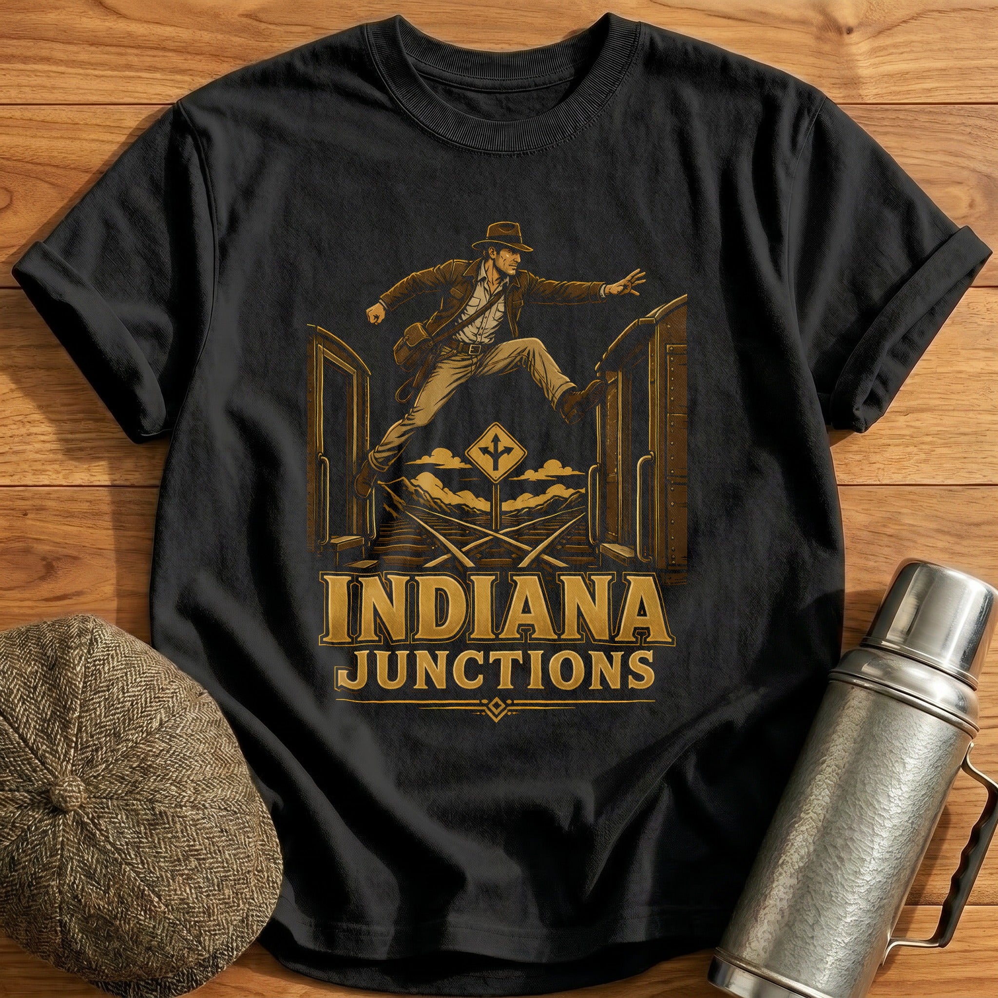 Indiana Junctions 69 T-Shirt - Black