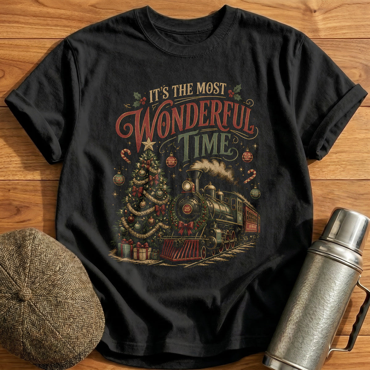 It's The Most Wonderful Time 59 T-Shirt - Black