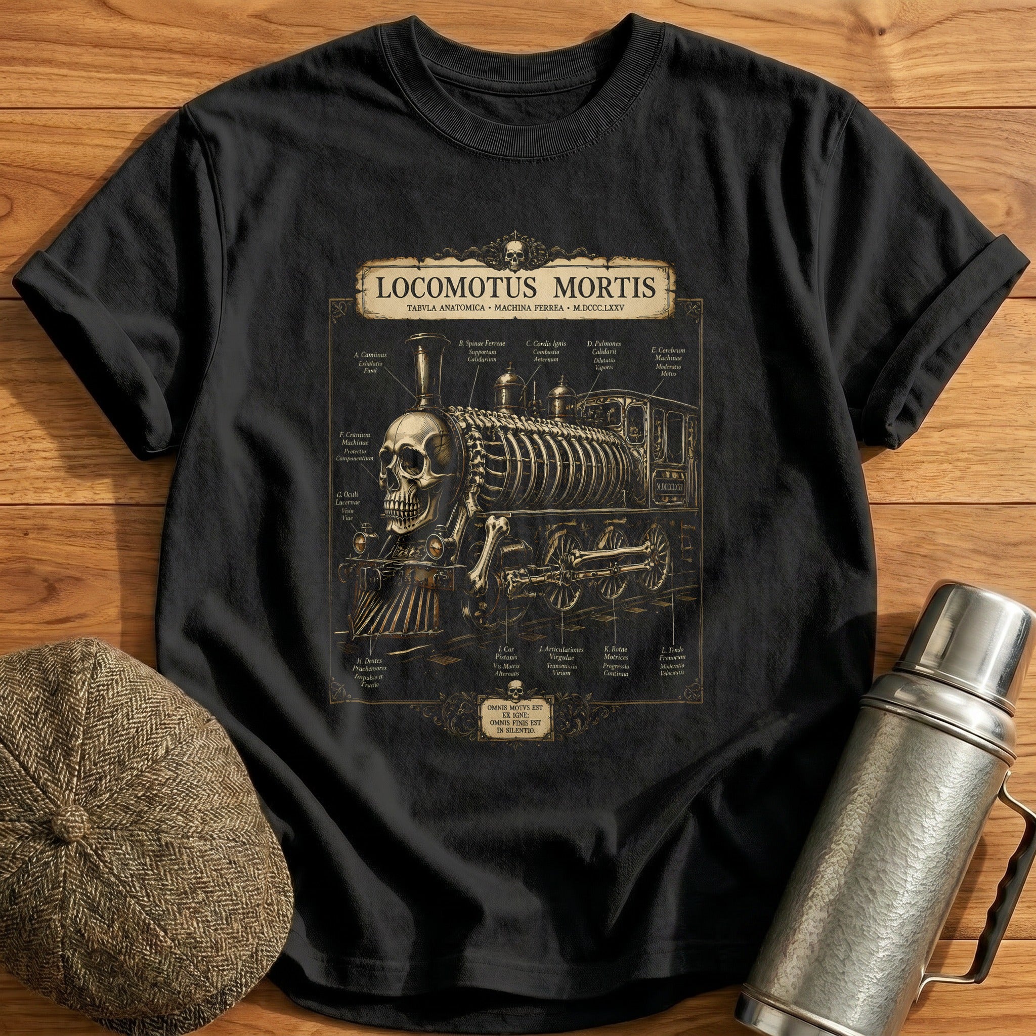 Locomotus Mortis T-Shirt - Black