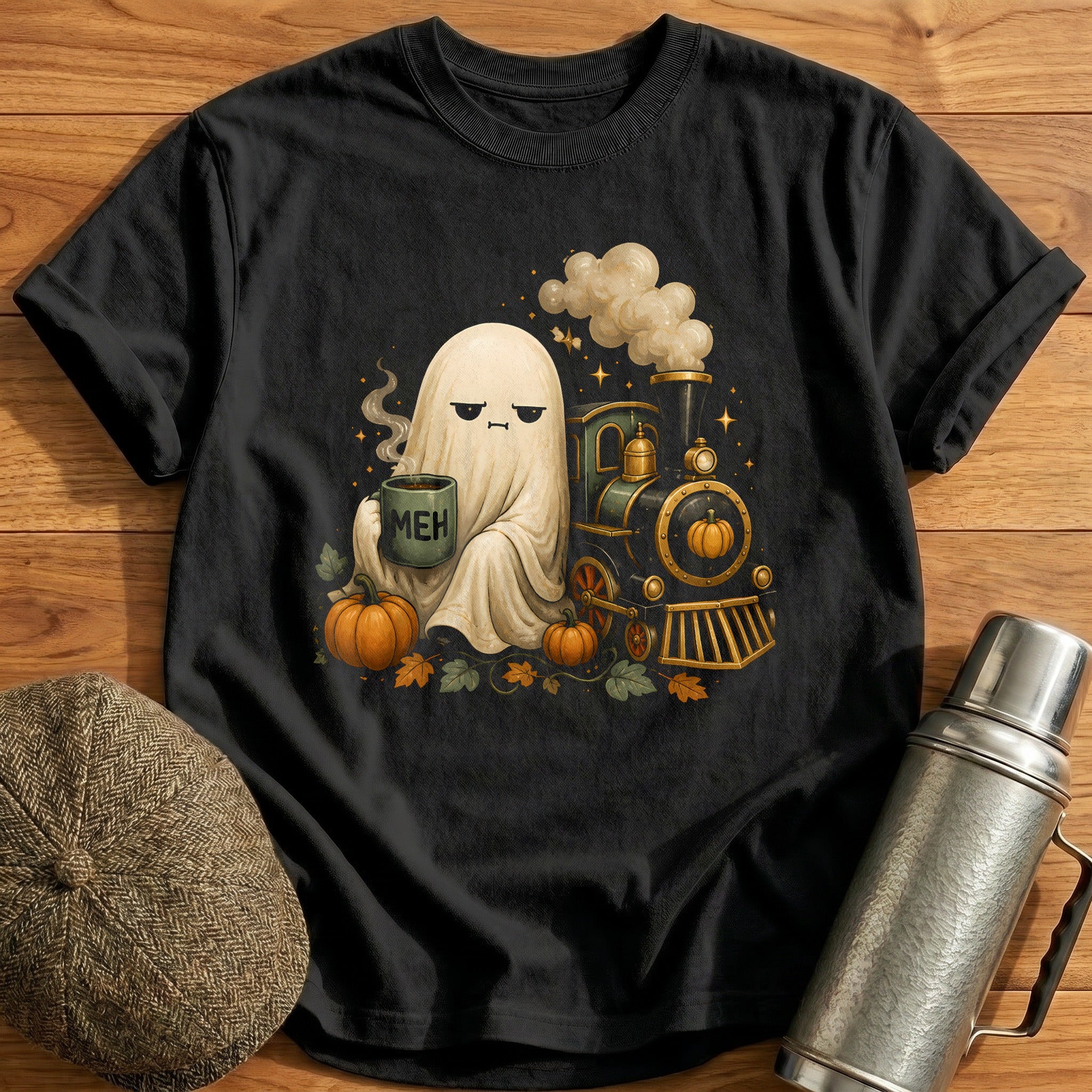 Meh Ghost Mug 59 - Black