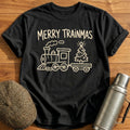 Merry Trainmas 20 Kids T-Shirt - Black