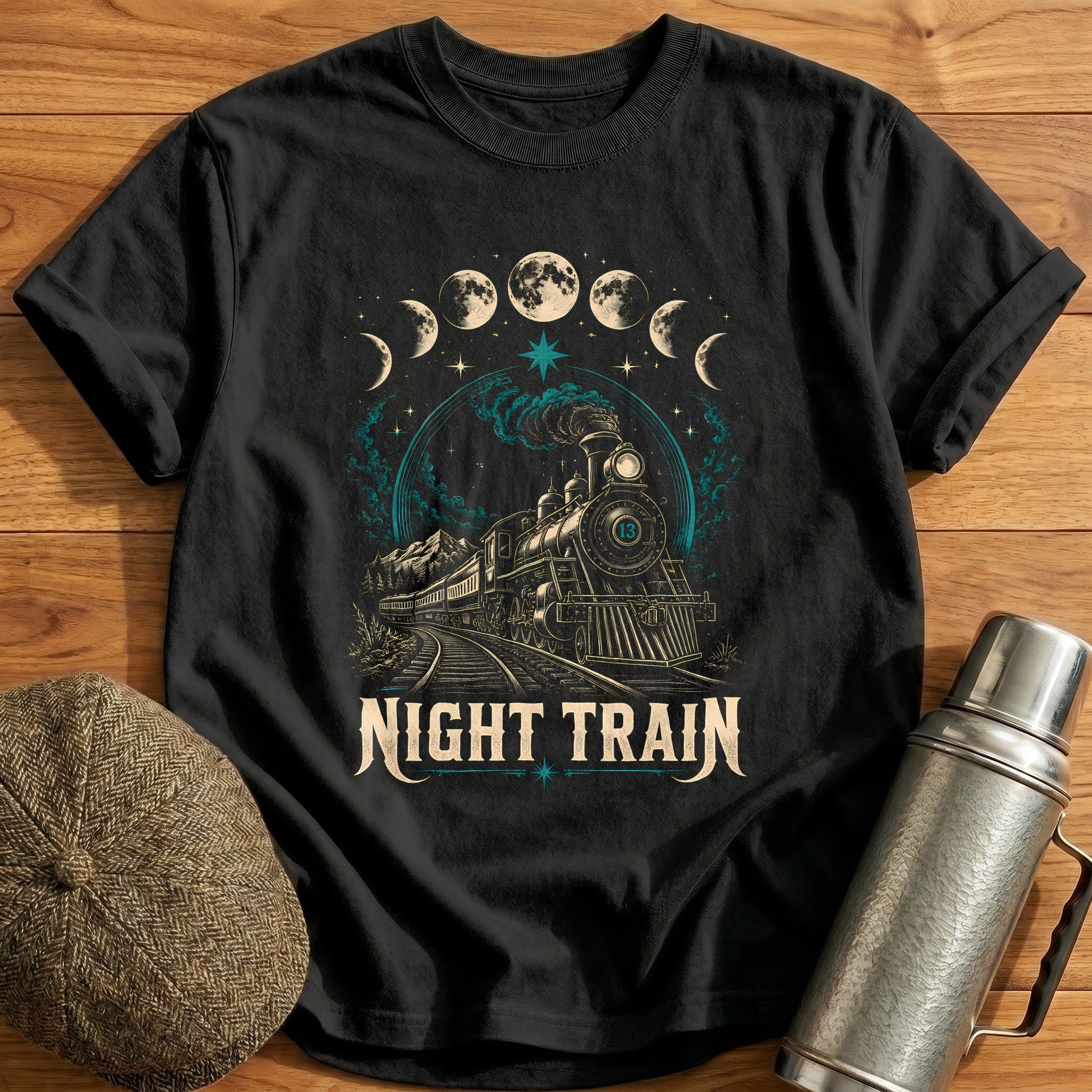 Midnight Celestial T-Shirt - Black