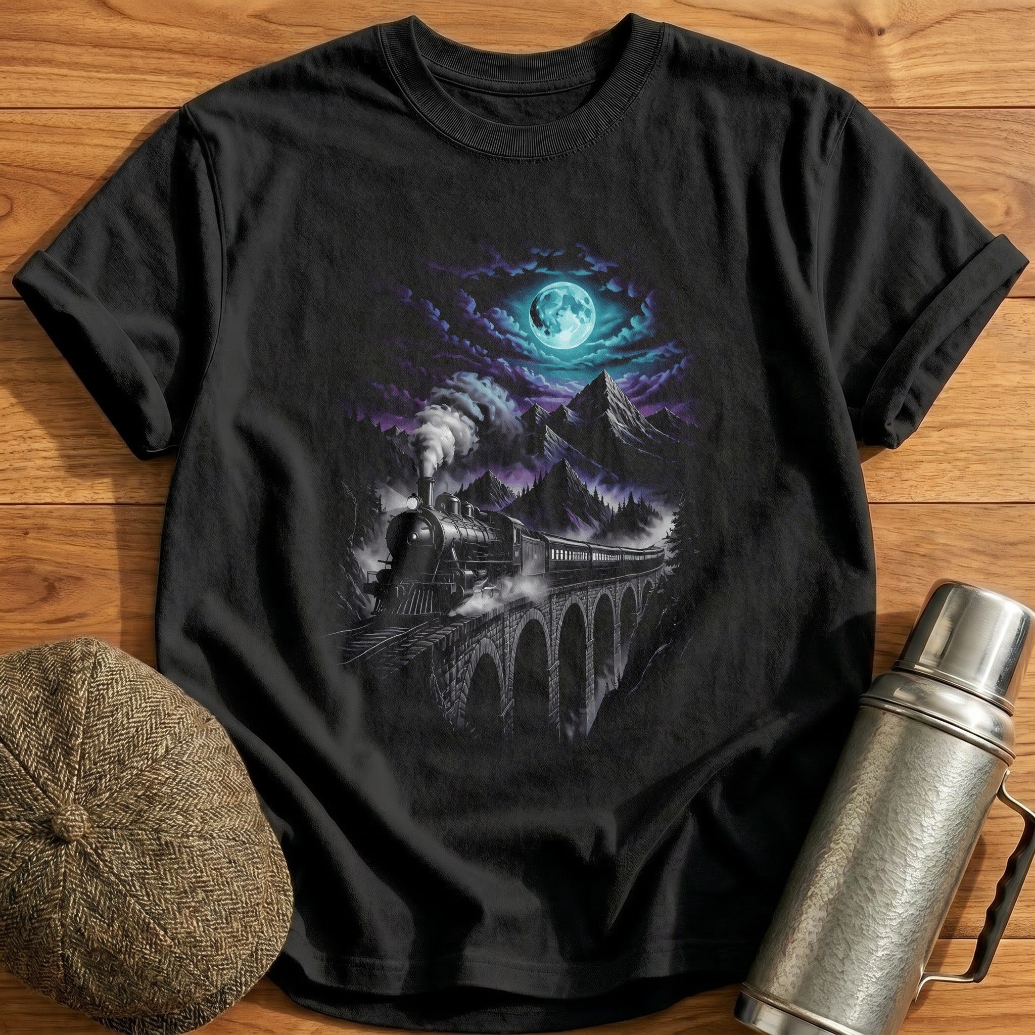 Midnight Express Steam Train - Black