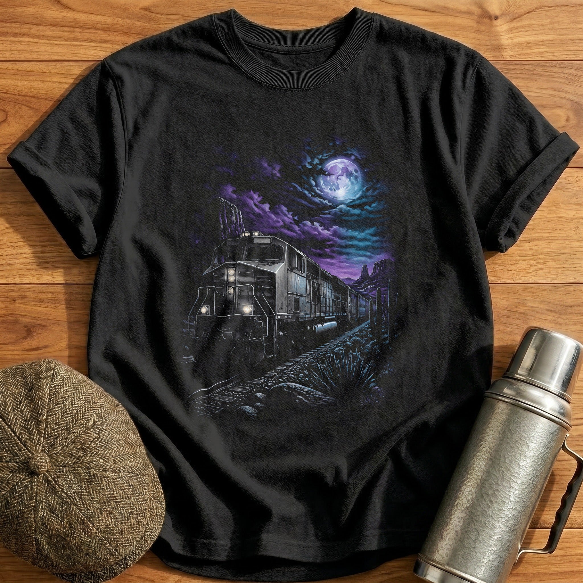 Midnight Train Desert Moon - Black