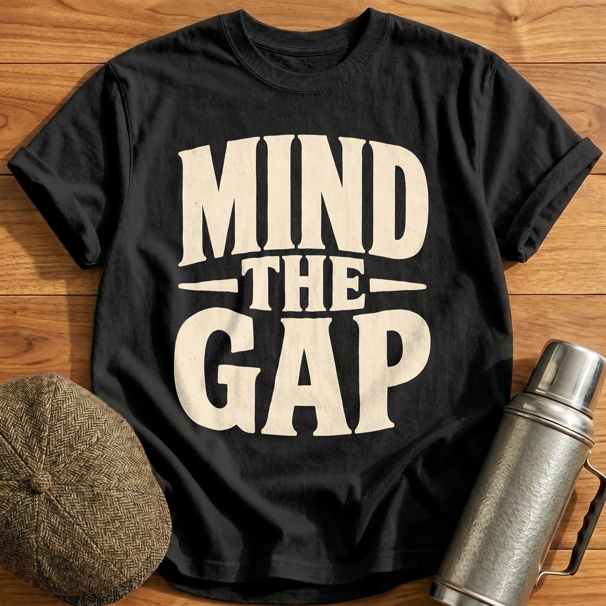Mind The Gap Vintage - Black