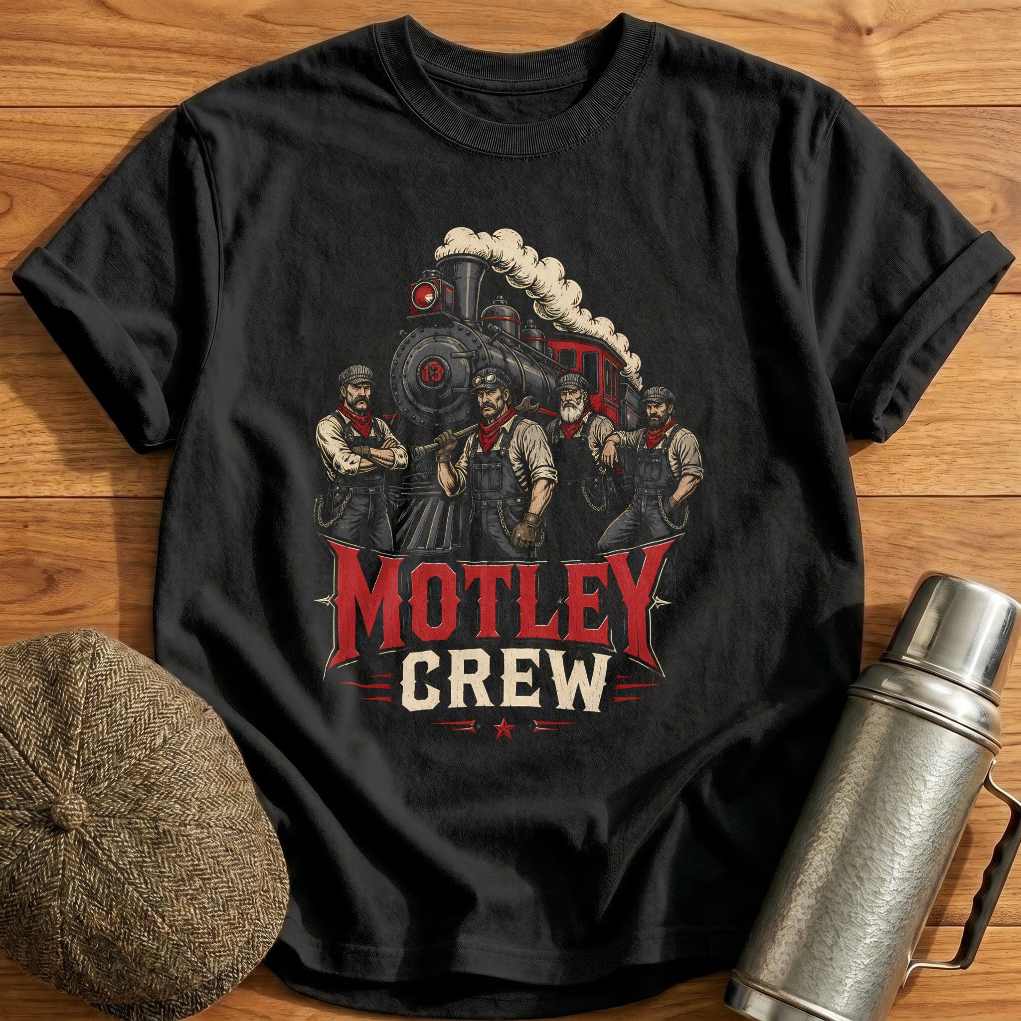 Motley Crew 57 T-Shirt - Black