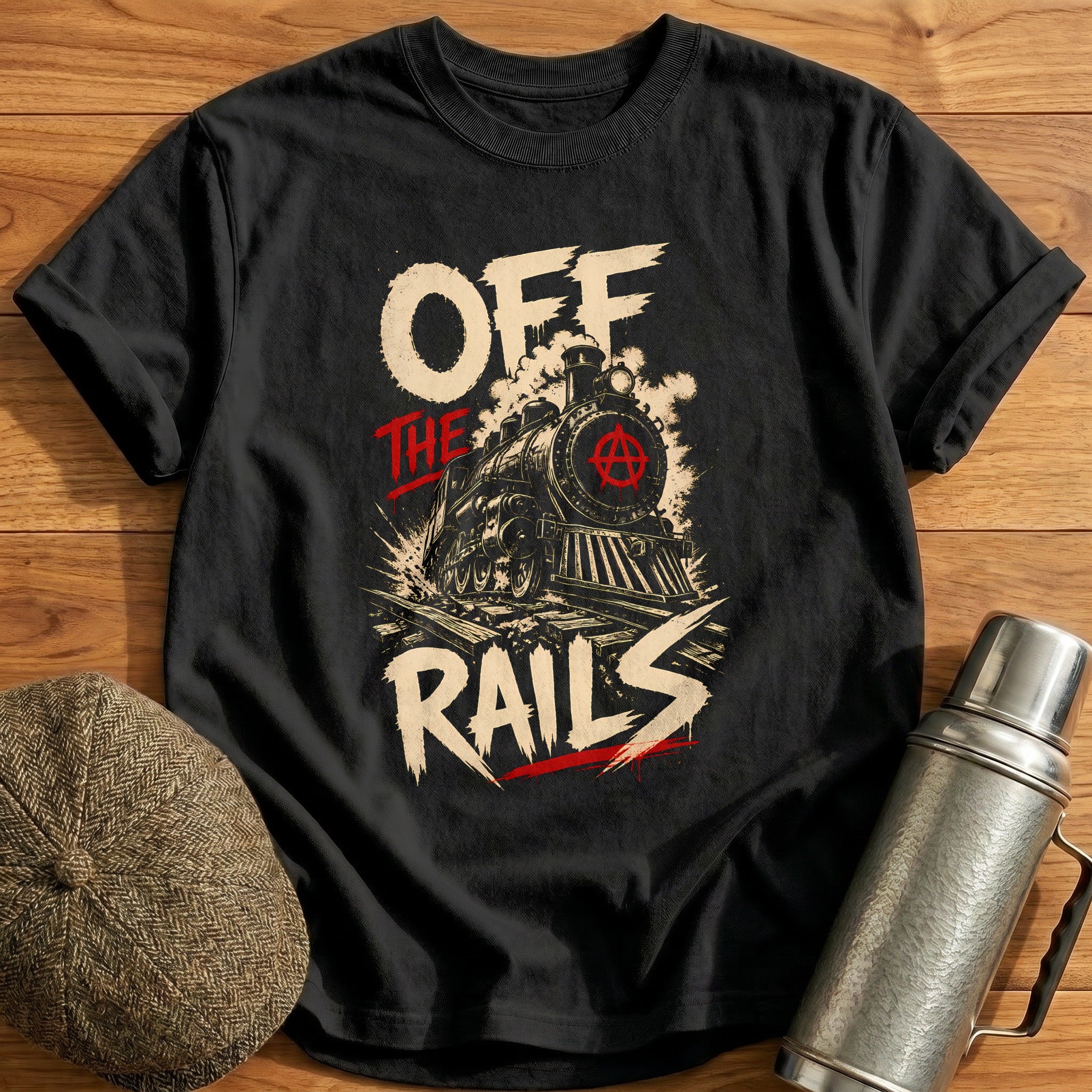 Off The Rails 69 T-Shirt - Black