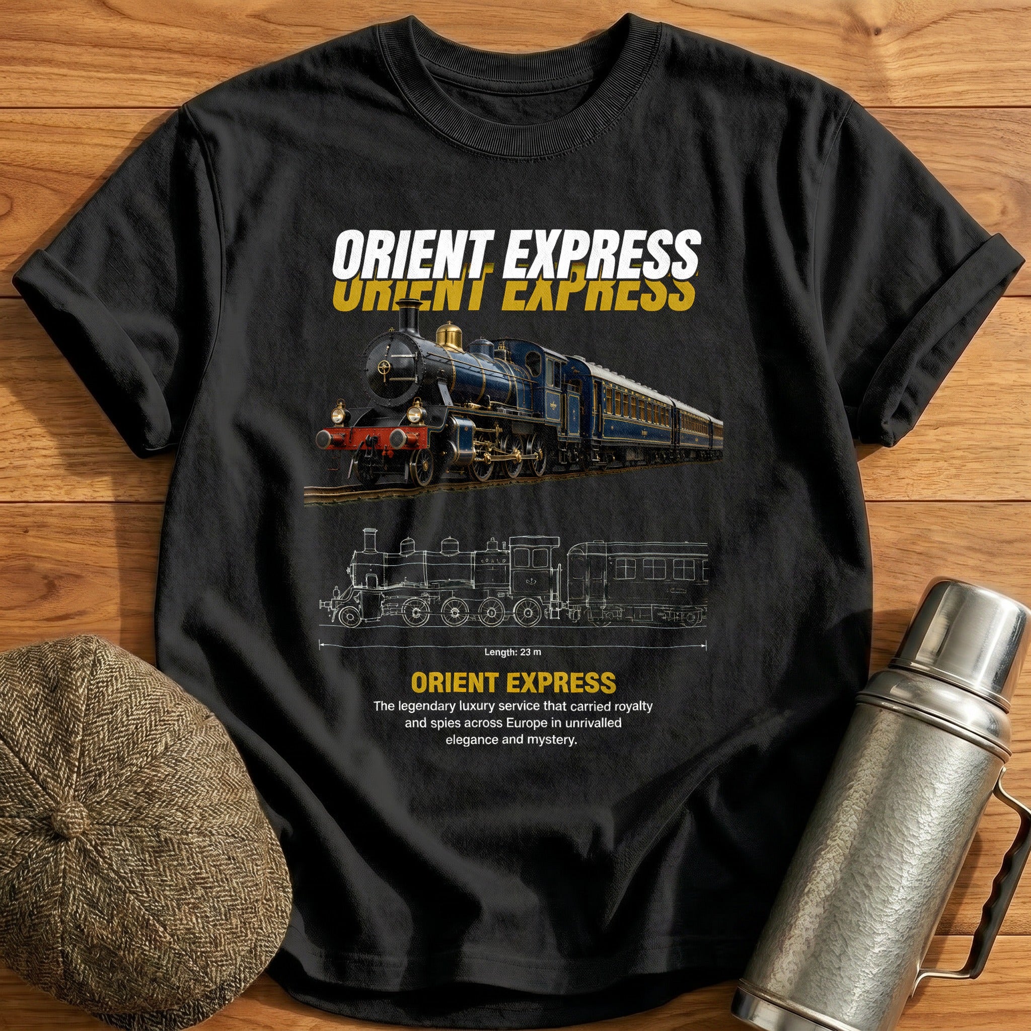 Orient Express 92 T-Shirt - Black