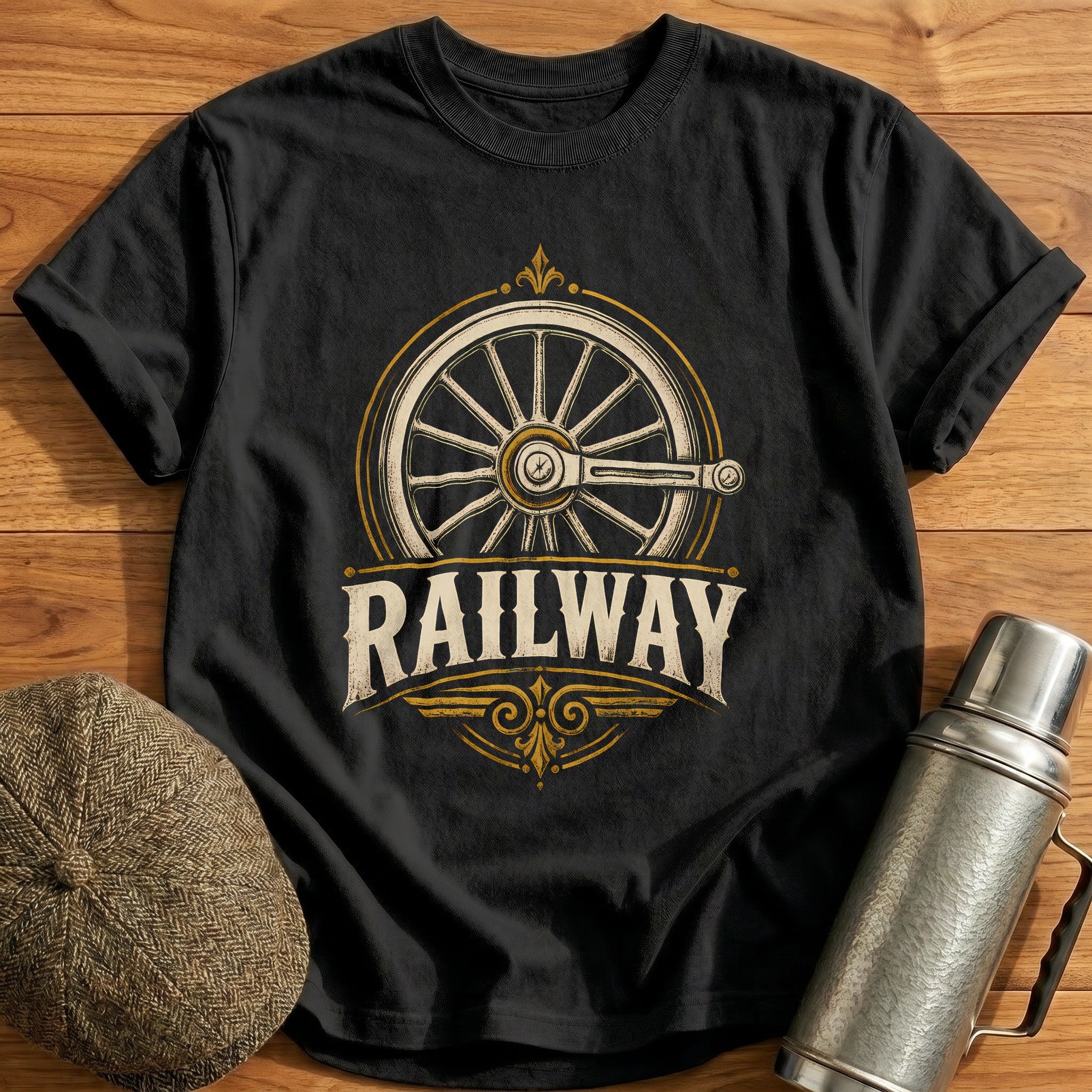 Railway Heritage T-Shirt - Black