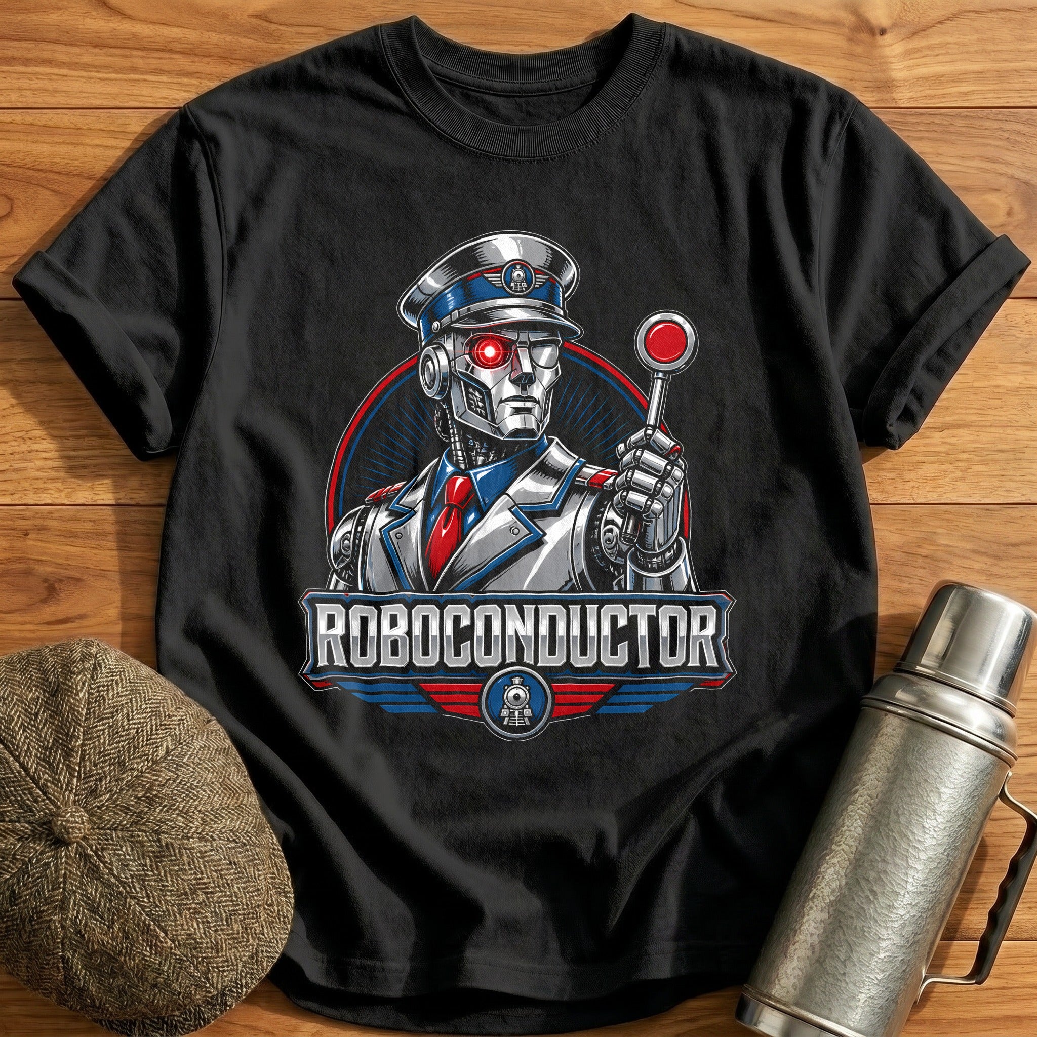 Roboconductor 93 T-Shirt - Black