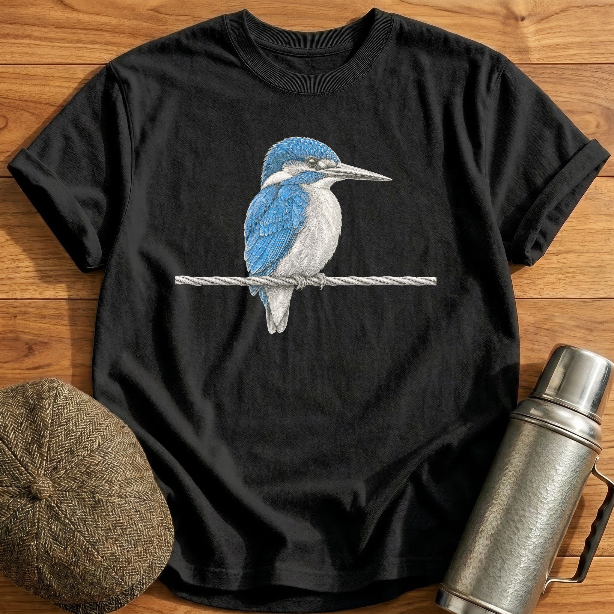 Signal Wire T-Shirt - Black