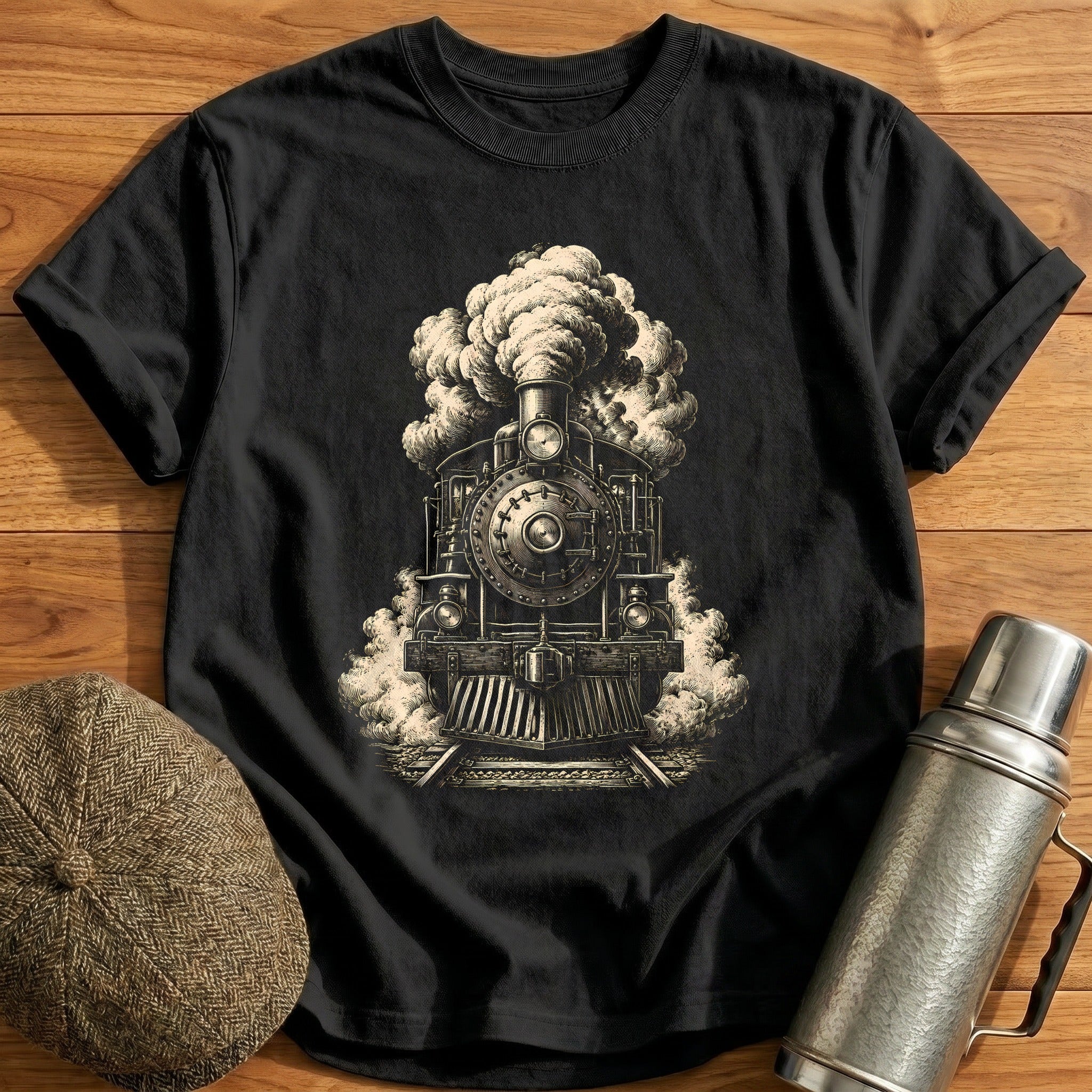 Smoke & Steam T-Shirt - Black