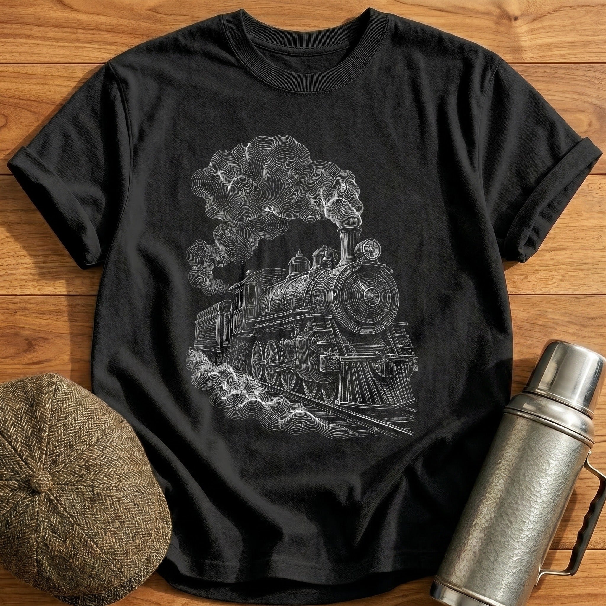 Smoking Engine 62 T-Shirt - Black