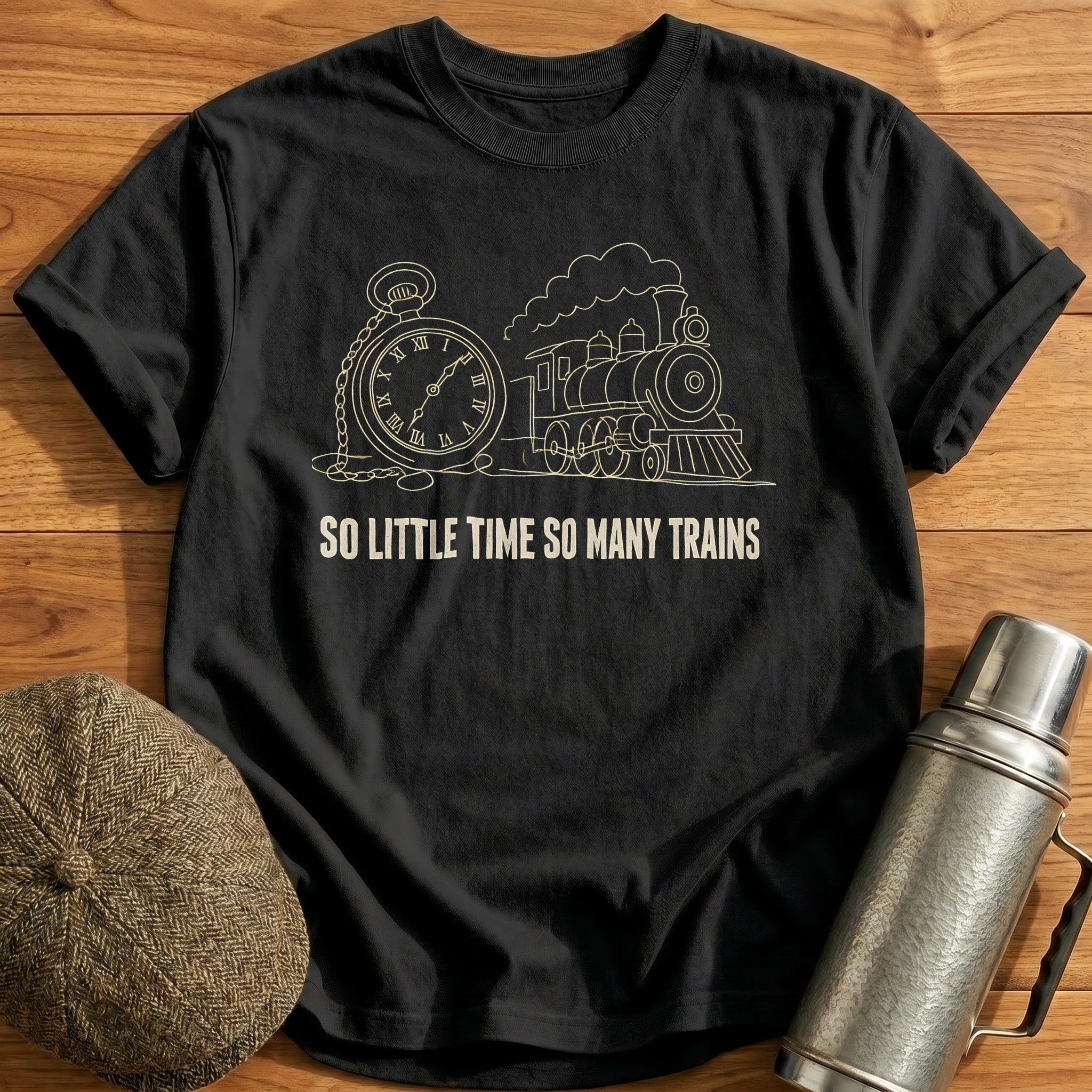 So Little Time 66 T-Shirt - Black