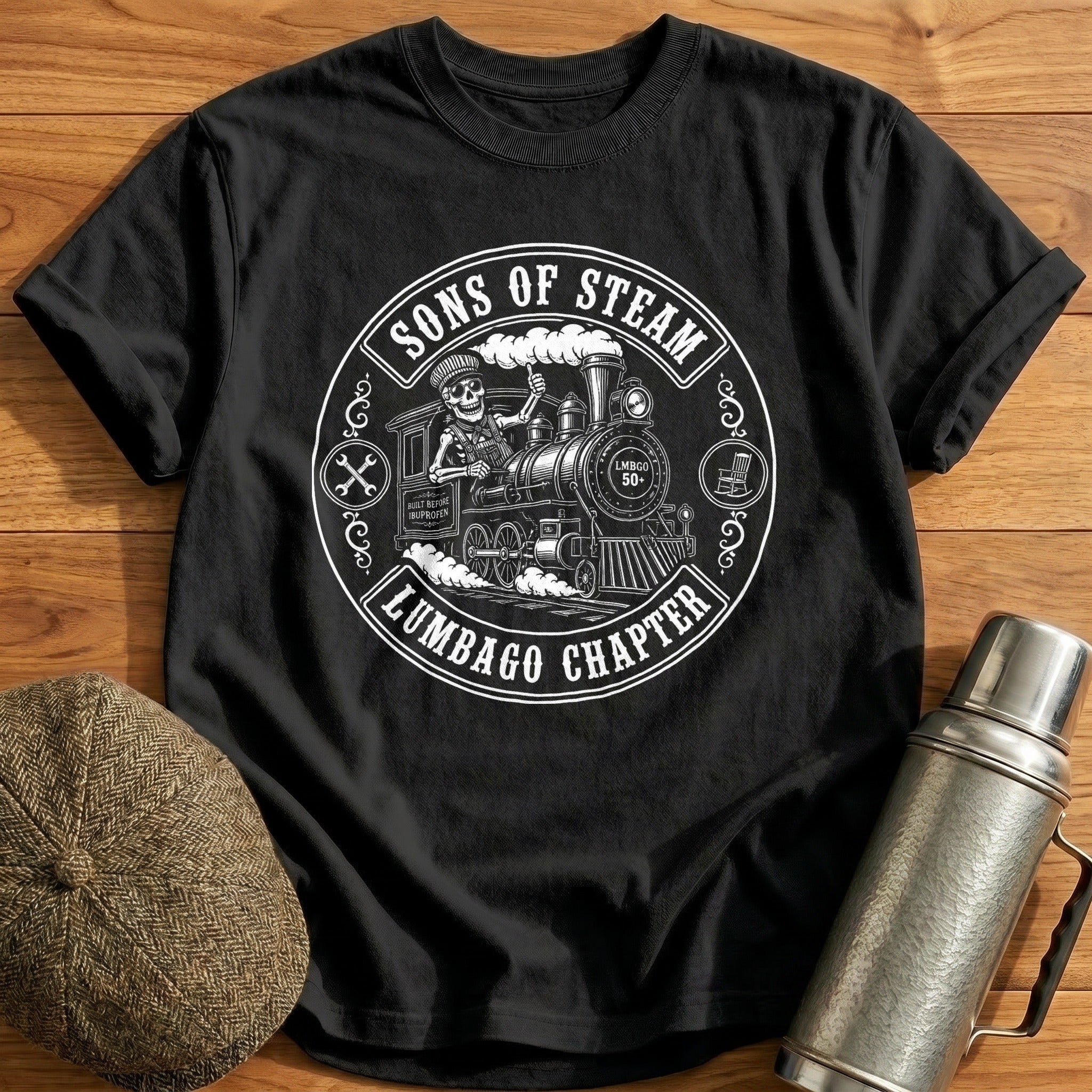 Sons Of Steam Lumbago Chapter T-Shirt - Black