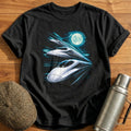 Speed Trains Moonlight Futuristic - Black