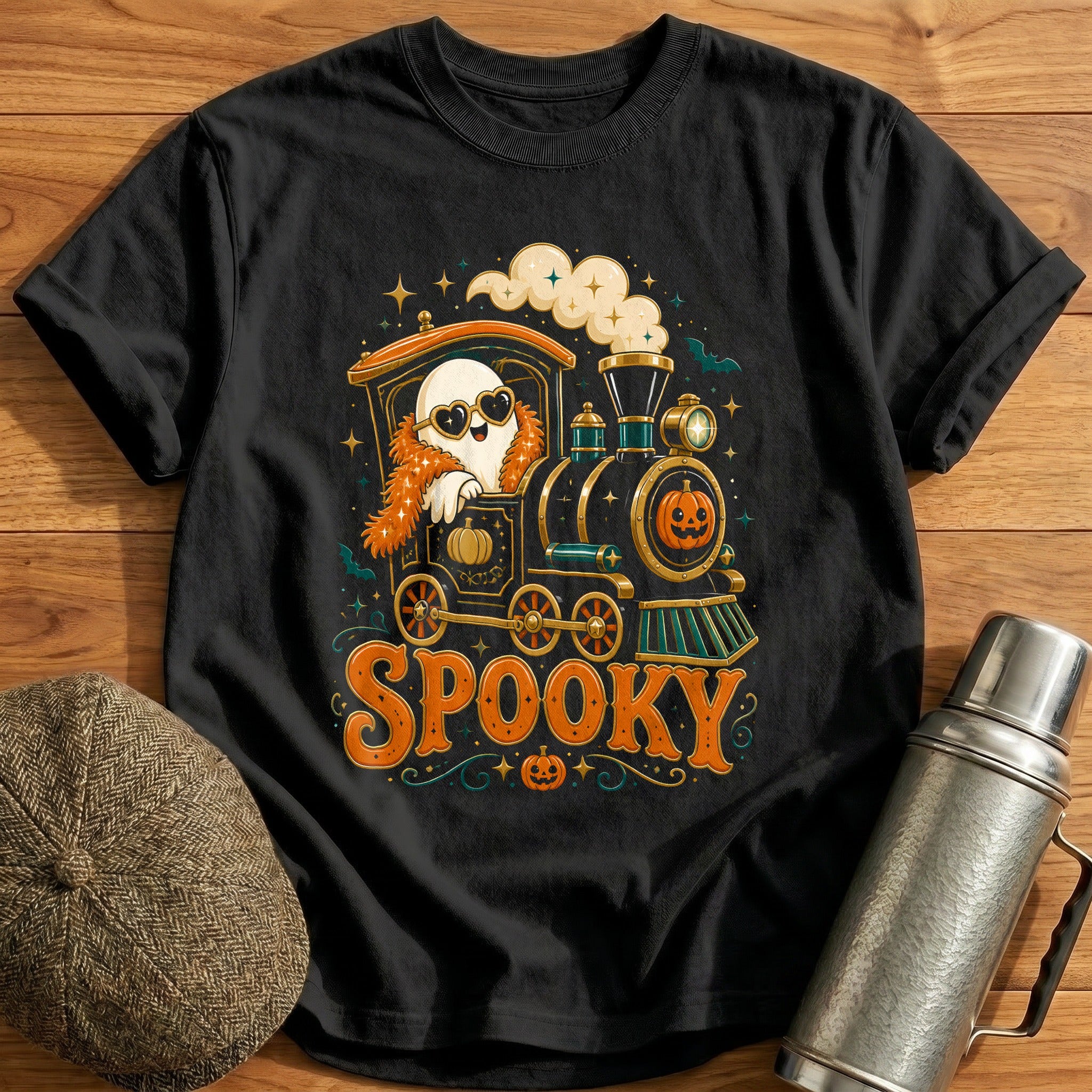 Spooky Glam Ghost 53 - Black