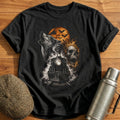 Steam Wolf Flaming Skull 91 - Black
