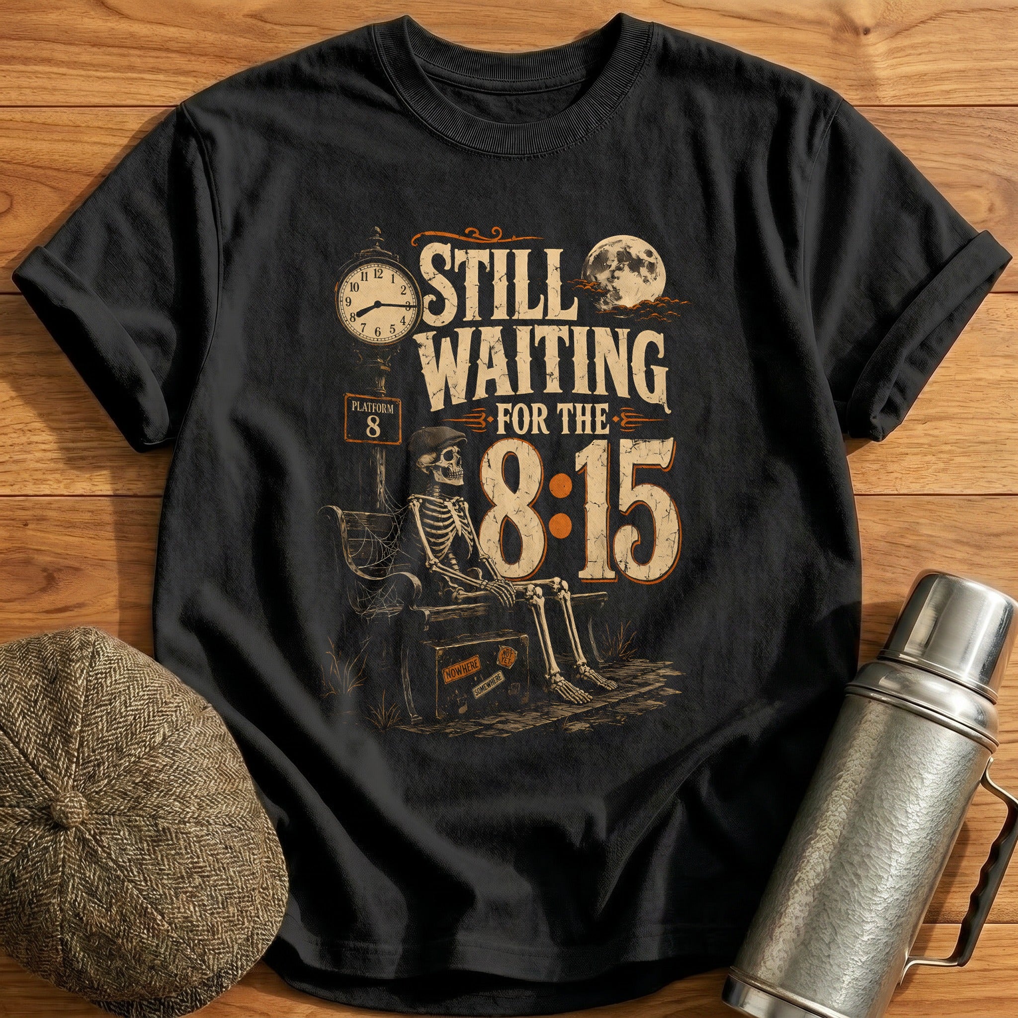 Still Waiting For The 815 T-Shirt - Black