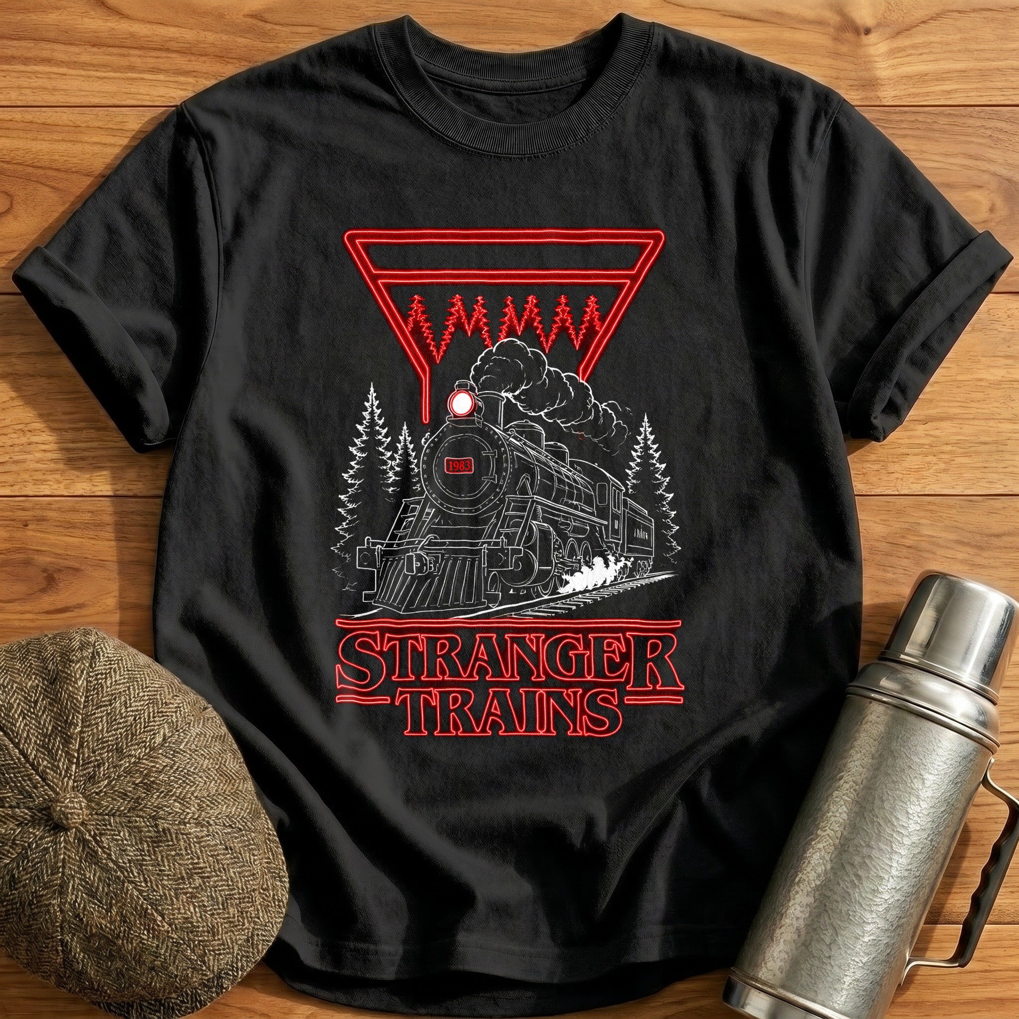 Stranger Trains 97 T-Shirt - Black