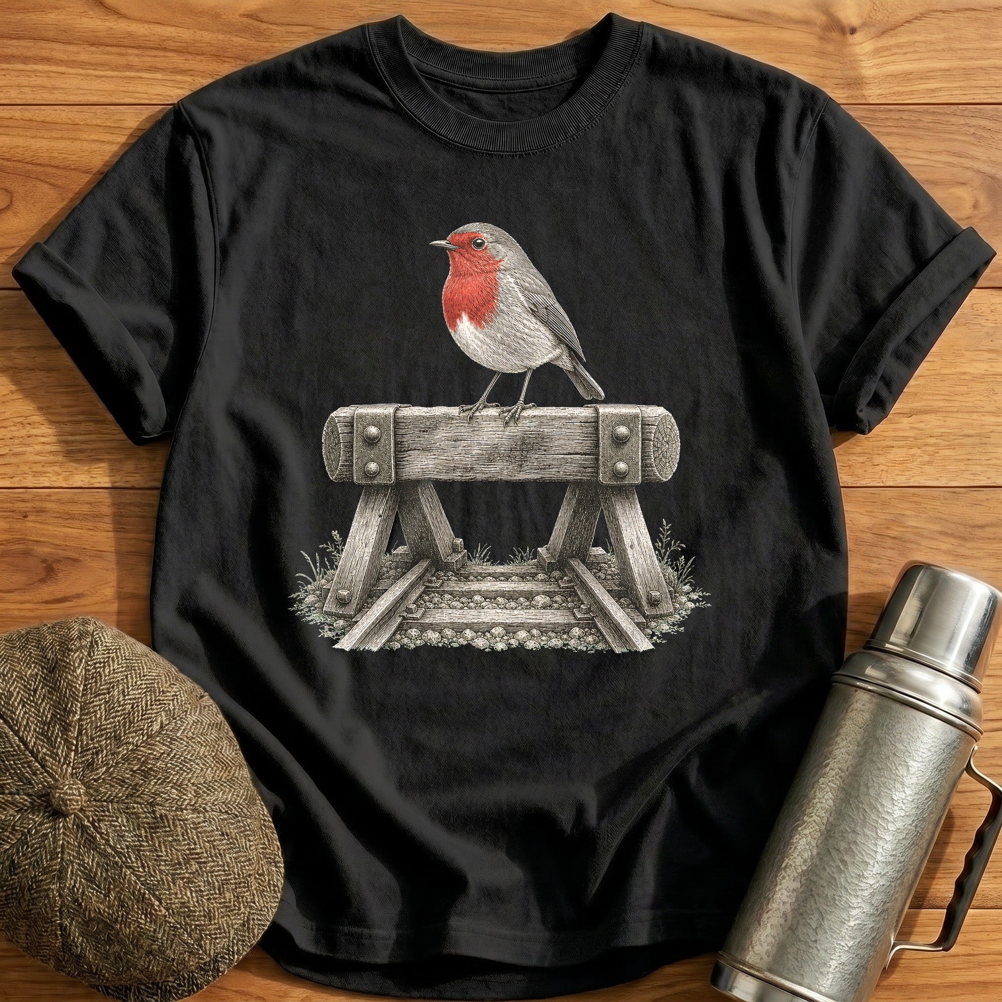 The Lineside Guard T-Shirt - Black