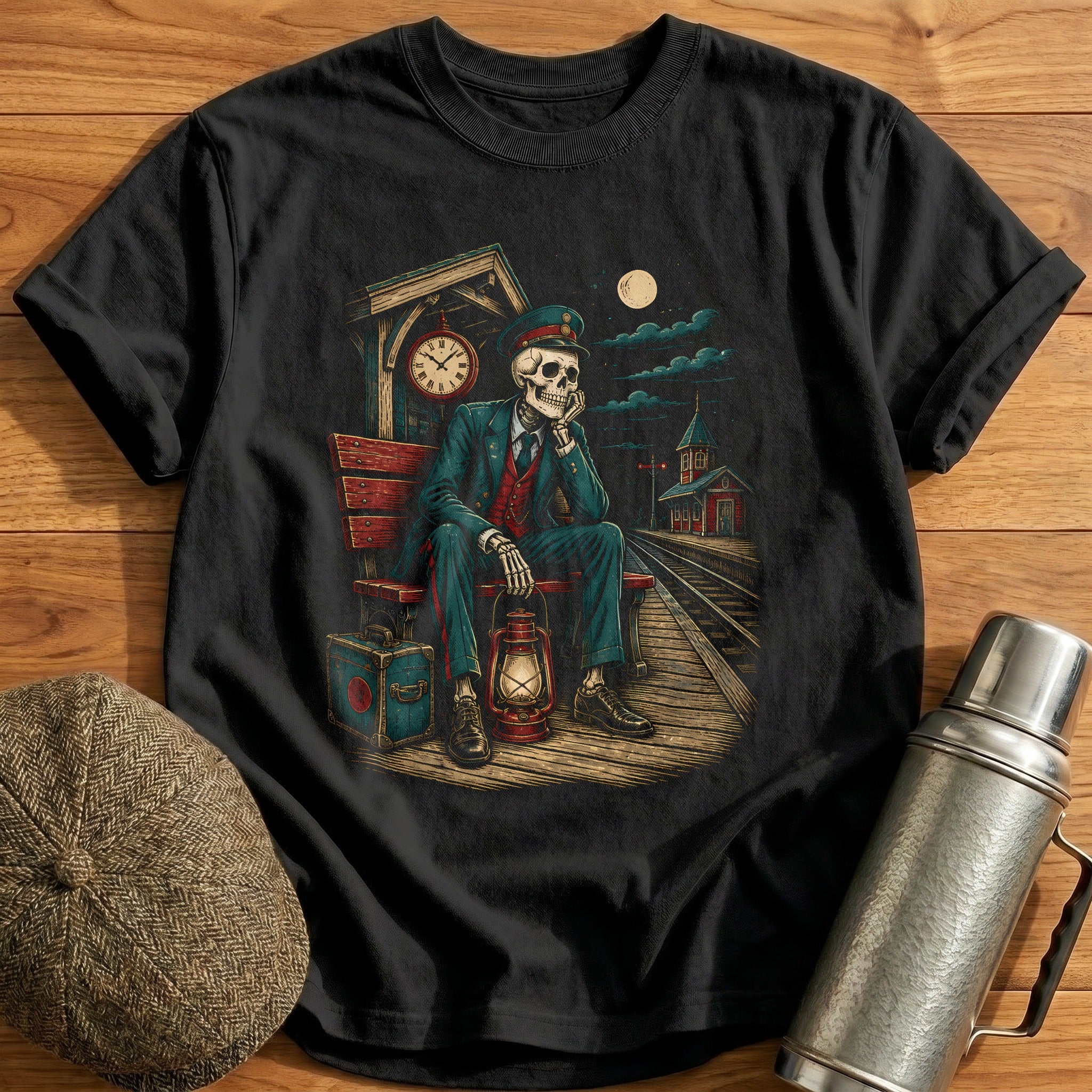 The Long Wait T-Shirt - Black