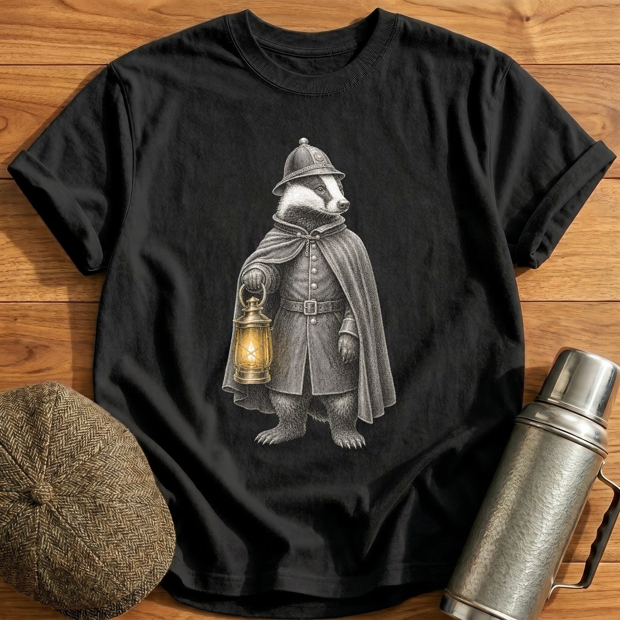 The Night Guard T-Shirt - Black