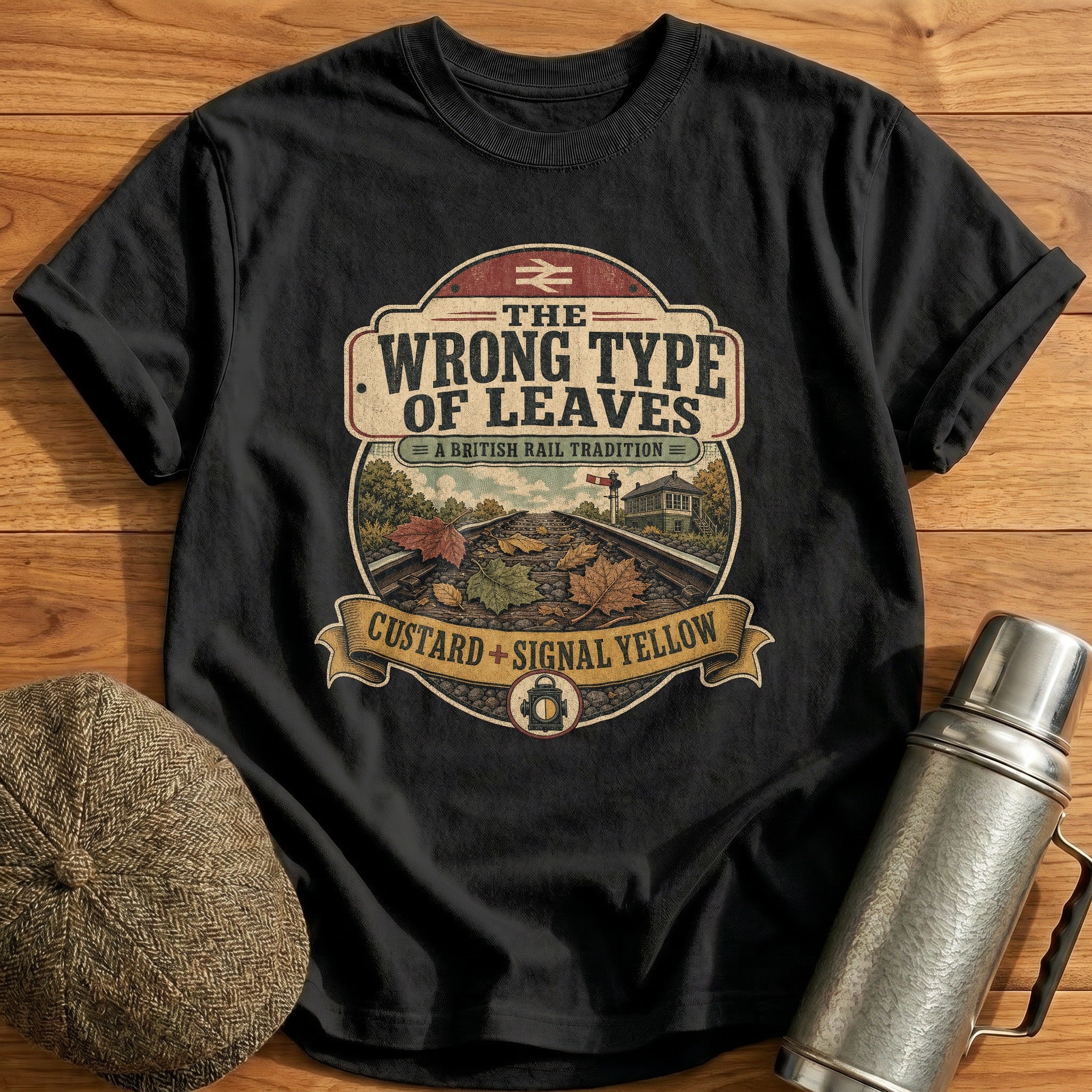 Wrong Type of Leaves T-Shirt - Black