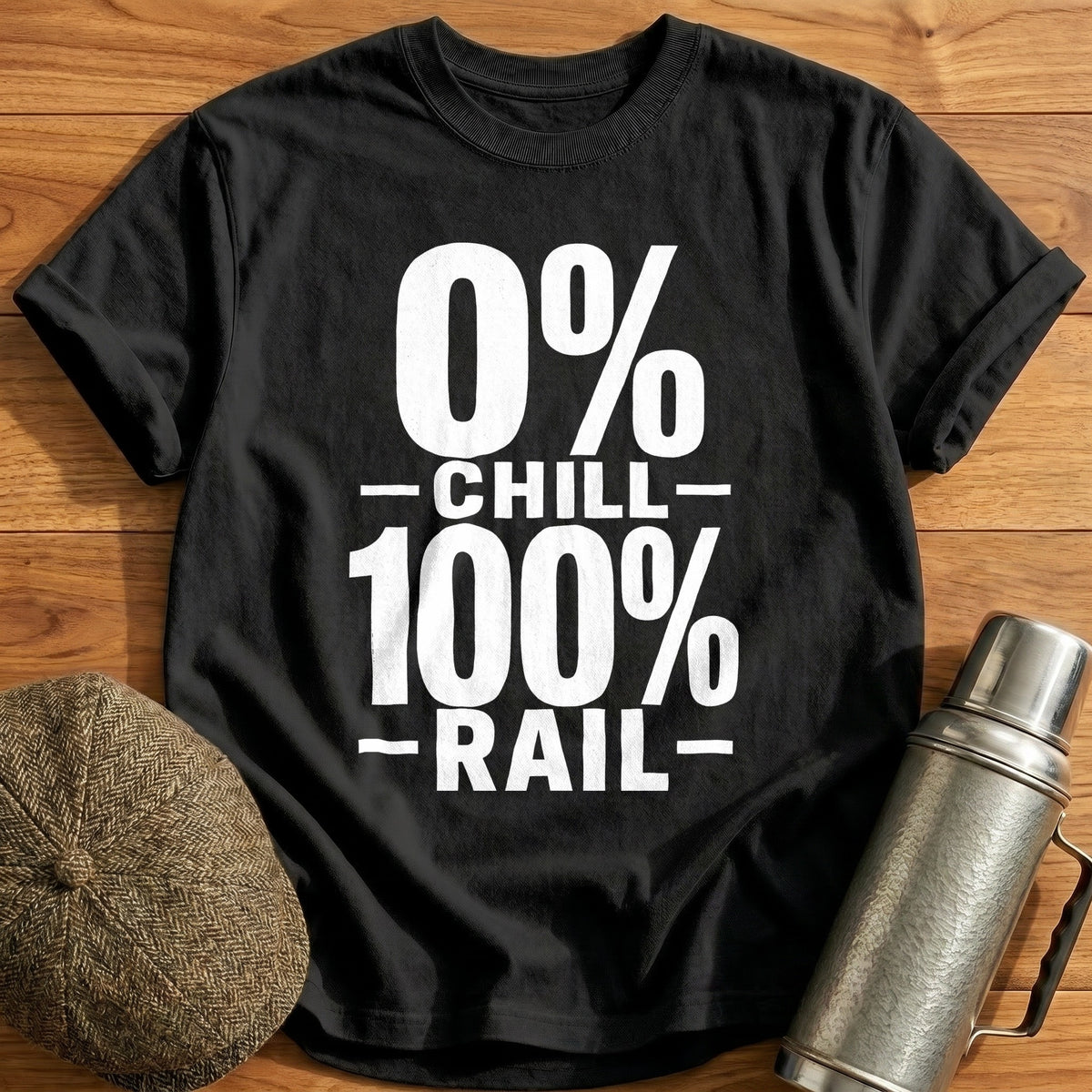 Zero Chill 100 Percent Rail 61 T-Shirt - Black