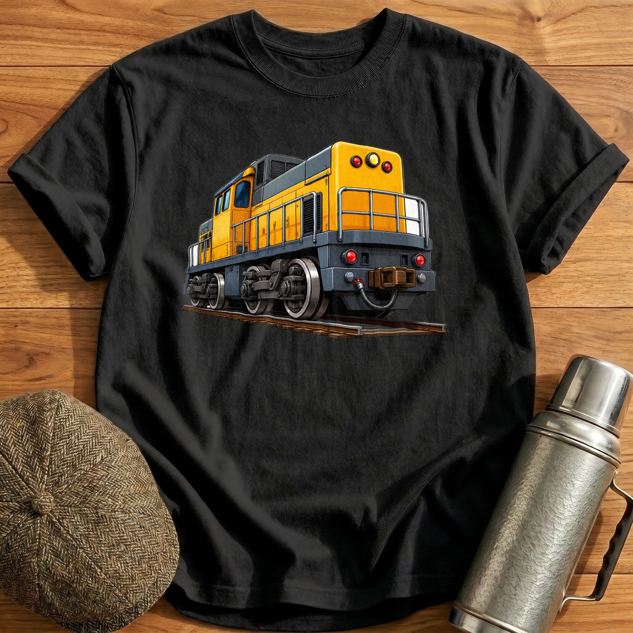Dieselloco Rear34 T-Shirt - Black