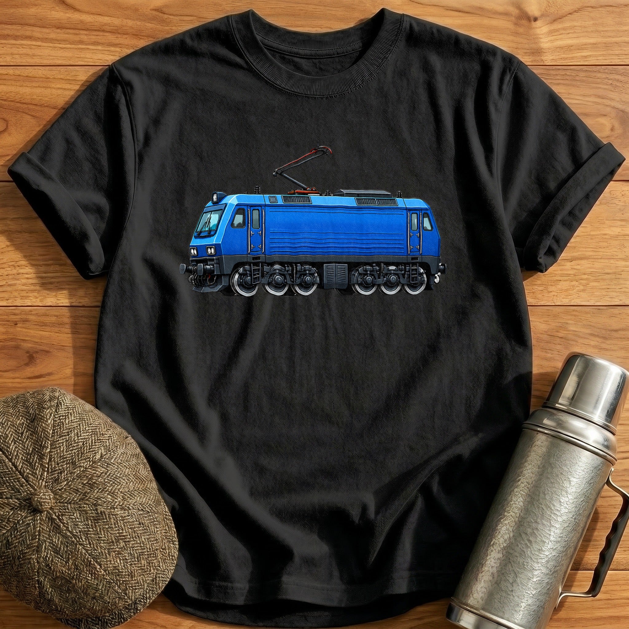 Electricloco Side T-Shirt - Black
