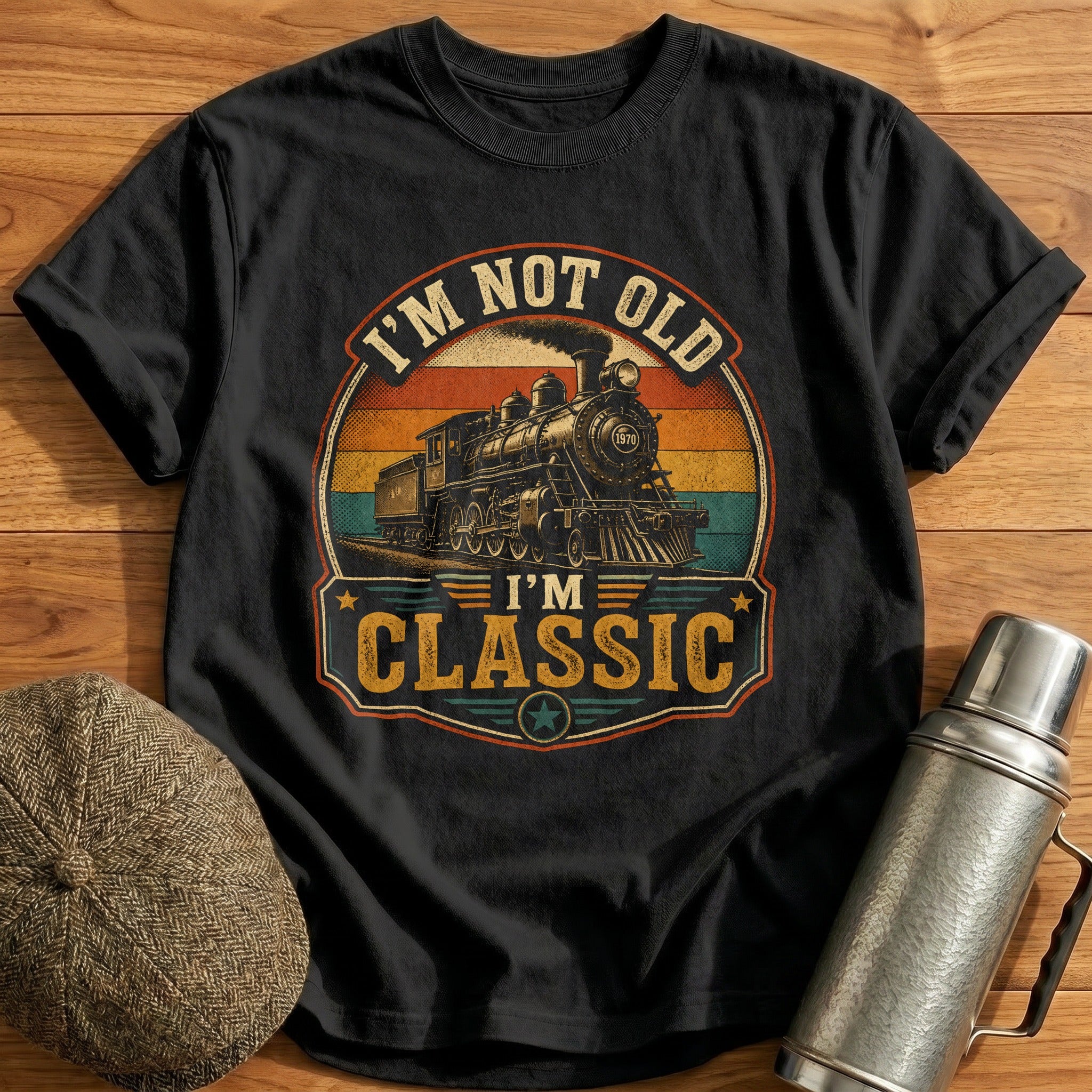 I'm not Old I'm Classic T-Shirt - Black