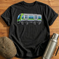Metrotrain Side T-Shirt - Black