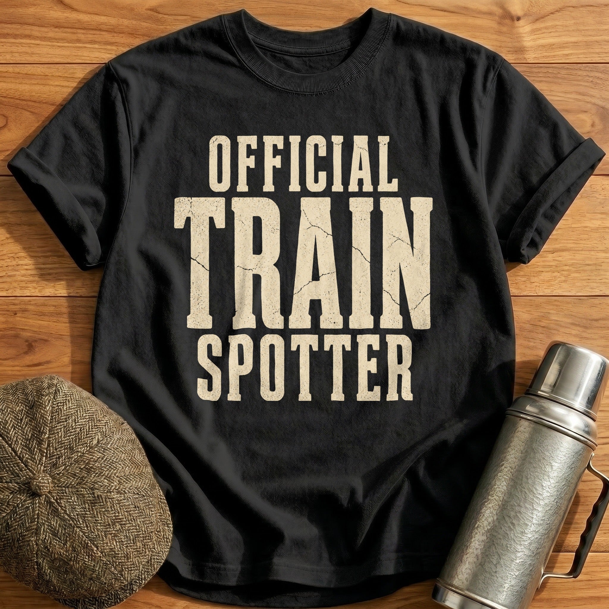 Official Train Spotter II T-Shirt - Black