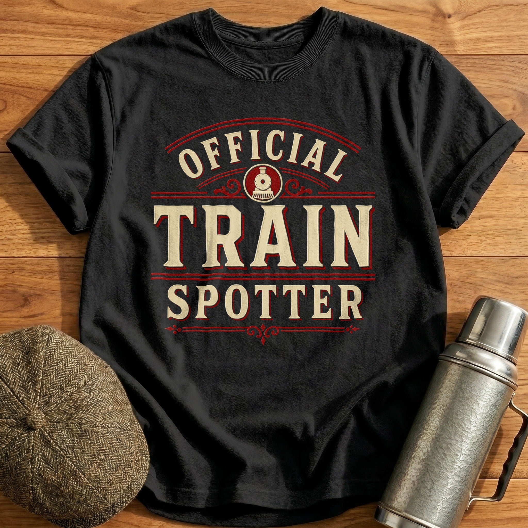 Official Train Spotter T-Shirt - Black