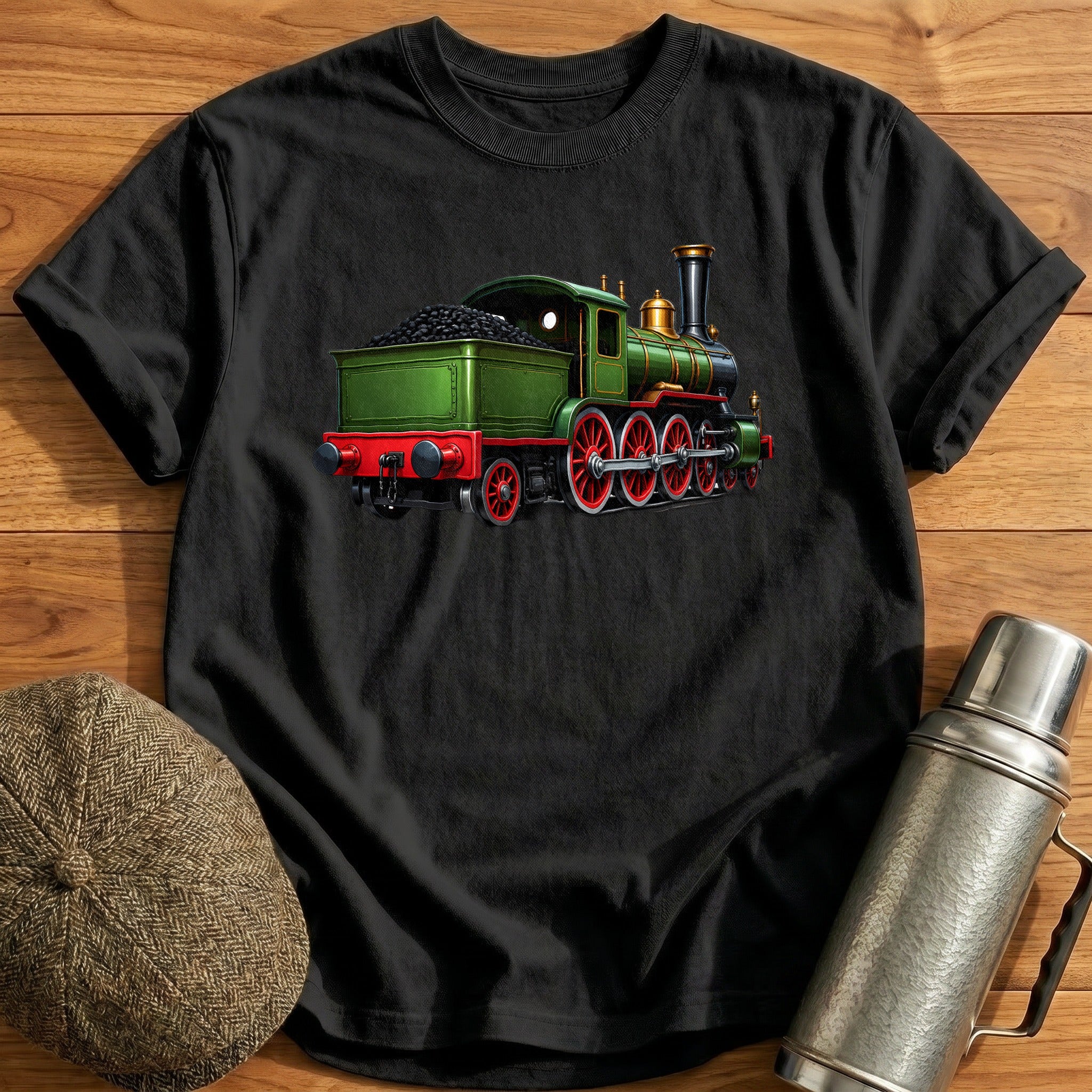 Steamloco Rear34 T-Shirt - Black
