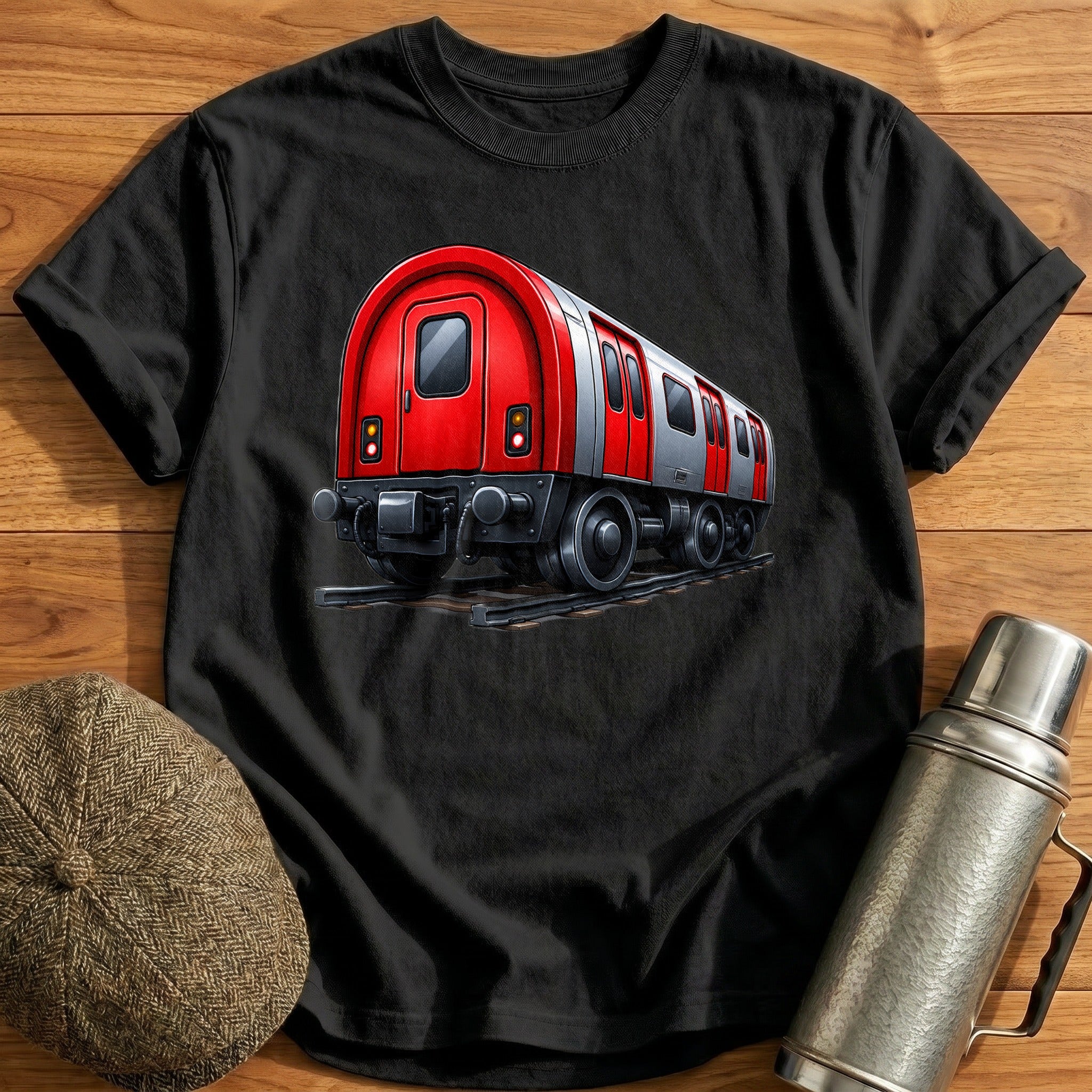 Tubetrain Rear34 T-Shirt - Black