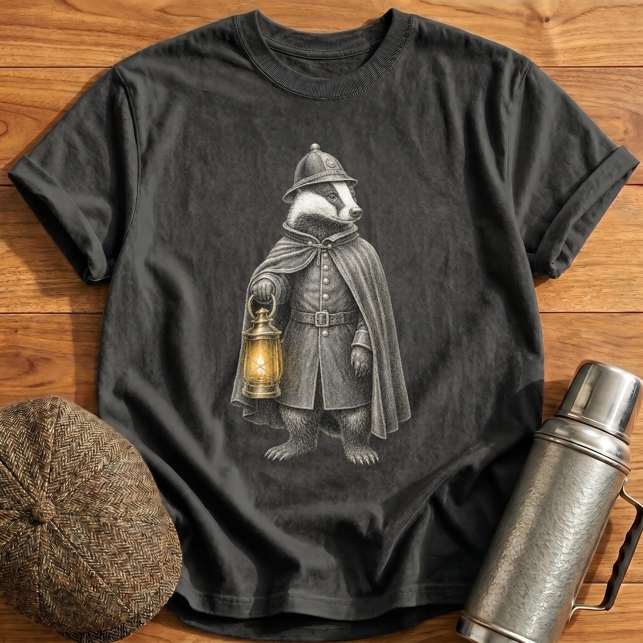 Badger Guard T-Shirt - Charcoal