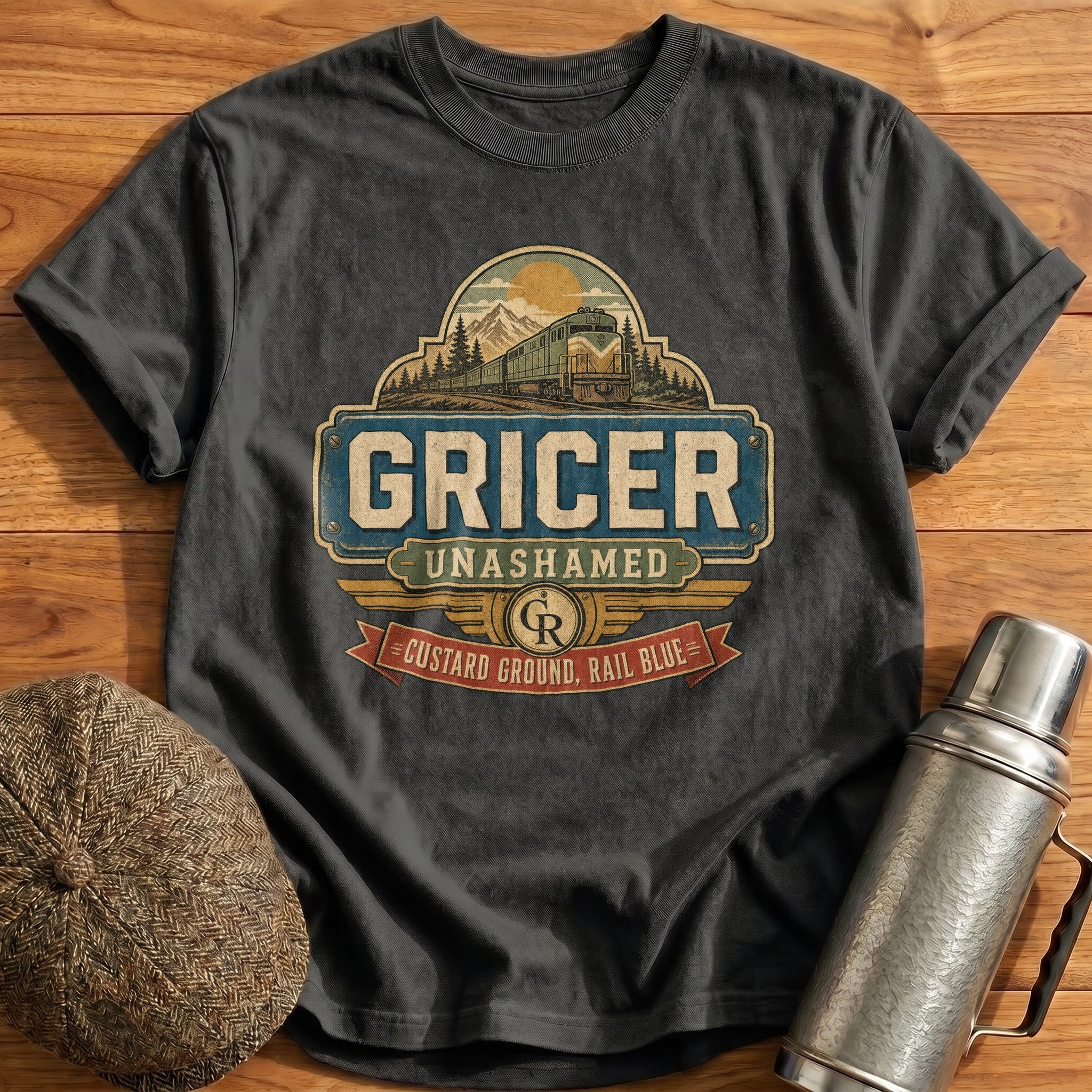 Gricer T-Shirt - Charcoal