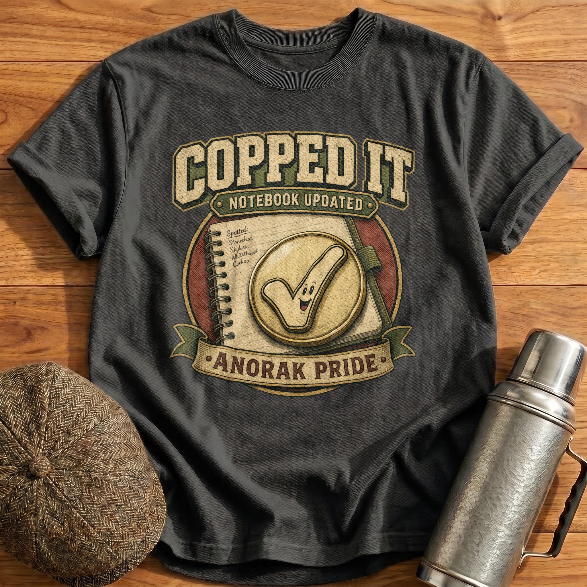 Copped It T-Shirt - Charcoal