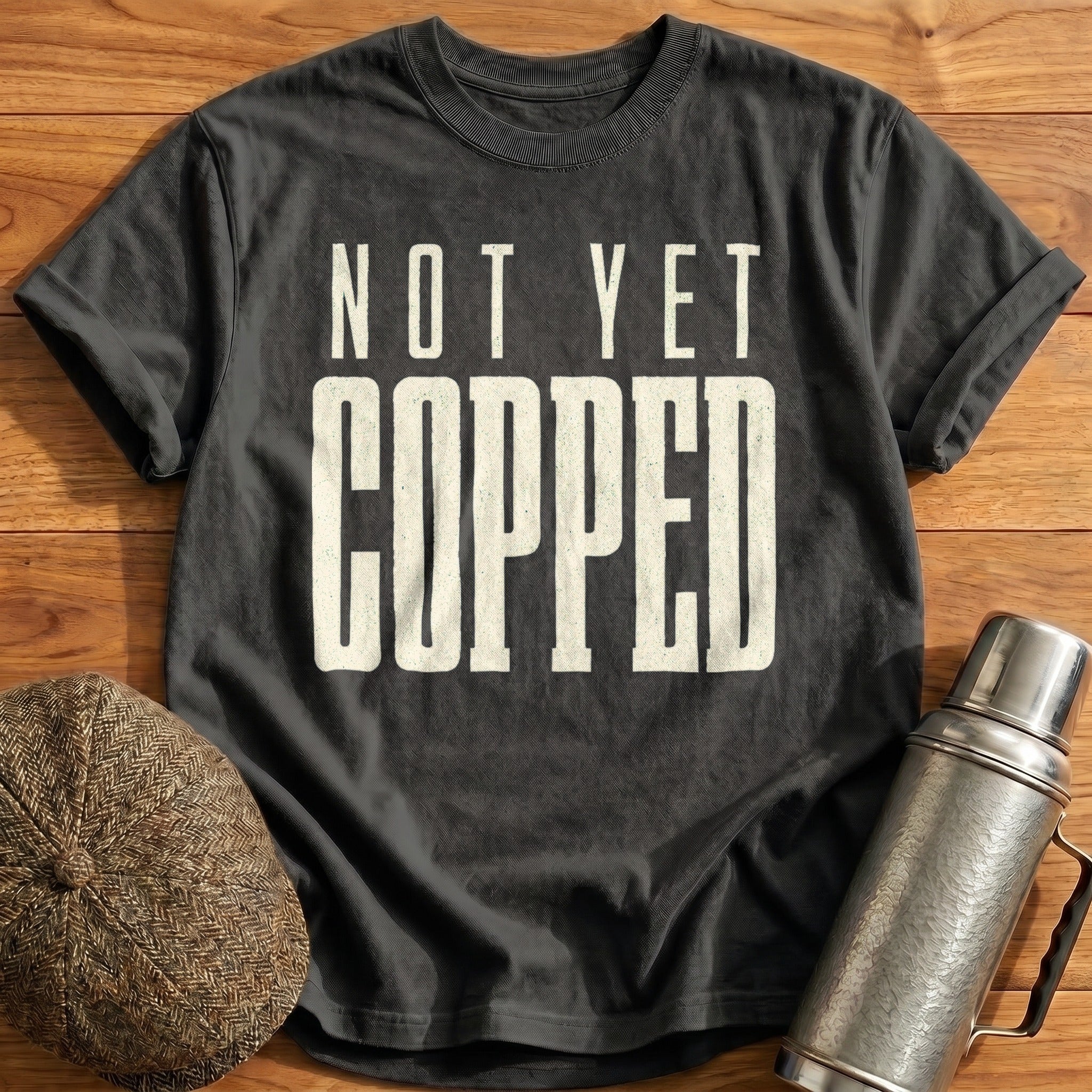 Not Yet Copped T-Shirt - Charcoal
