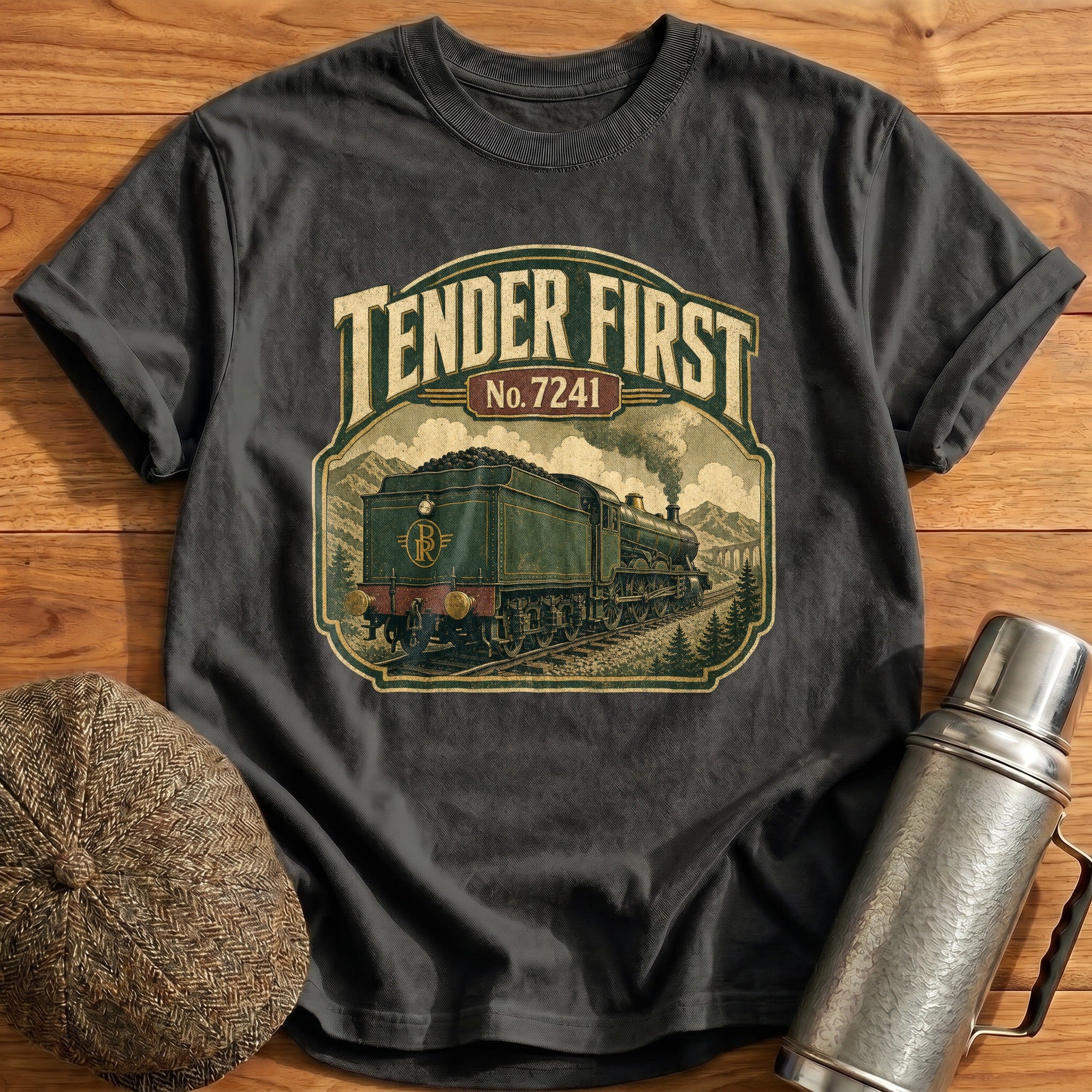 Tender First T-Shirt - Charcoal