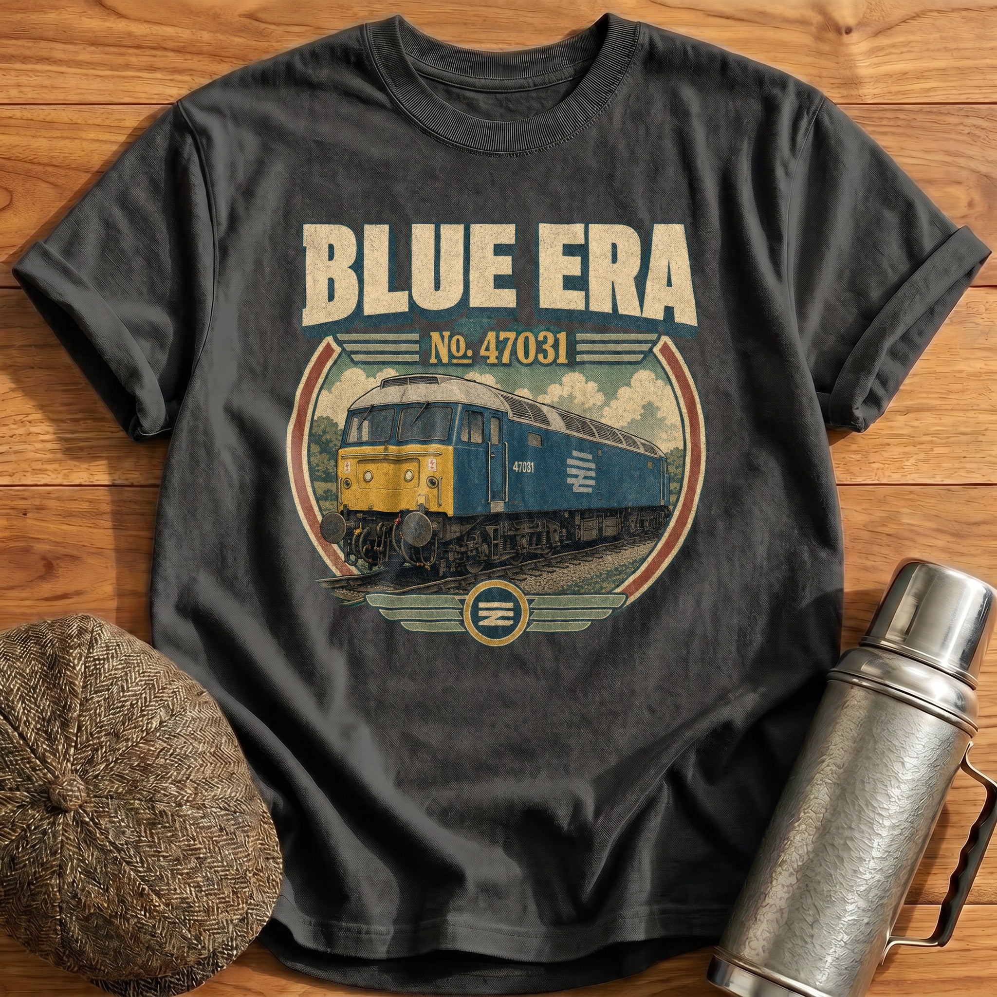 Blue Era T-Shirt - Charcoal