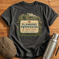 Planning Permission T-Shirt - Charcoal