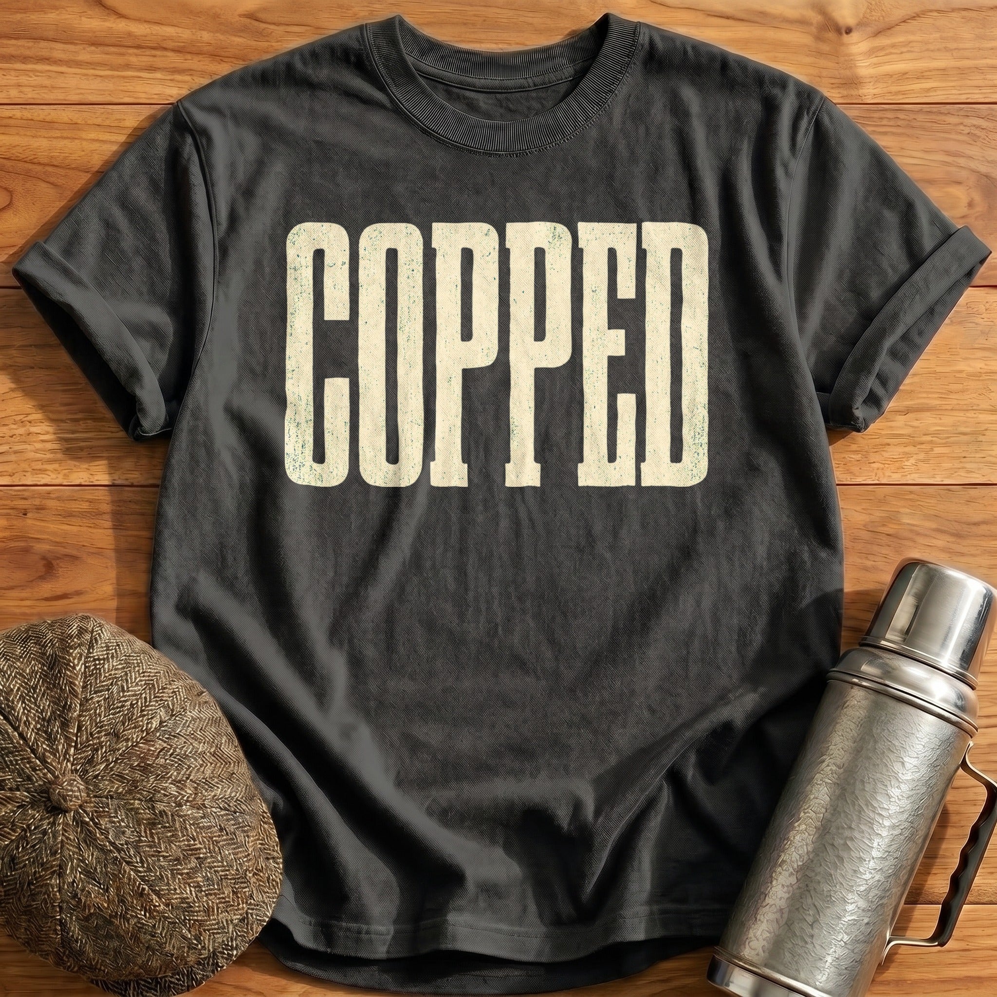 Copped T-Shirt - Charcoal