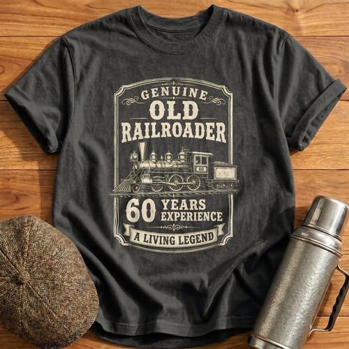 60 Living Legend T-Shirt - Charcoal