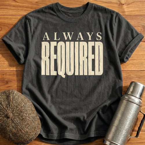 Always Required T-Shirt - Charcoal