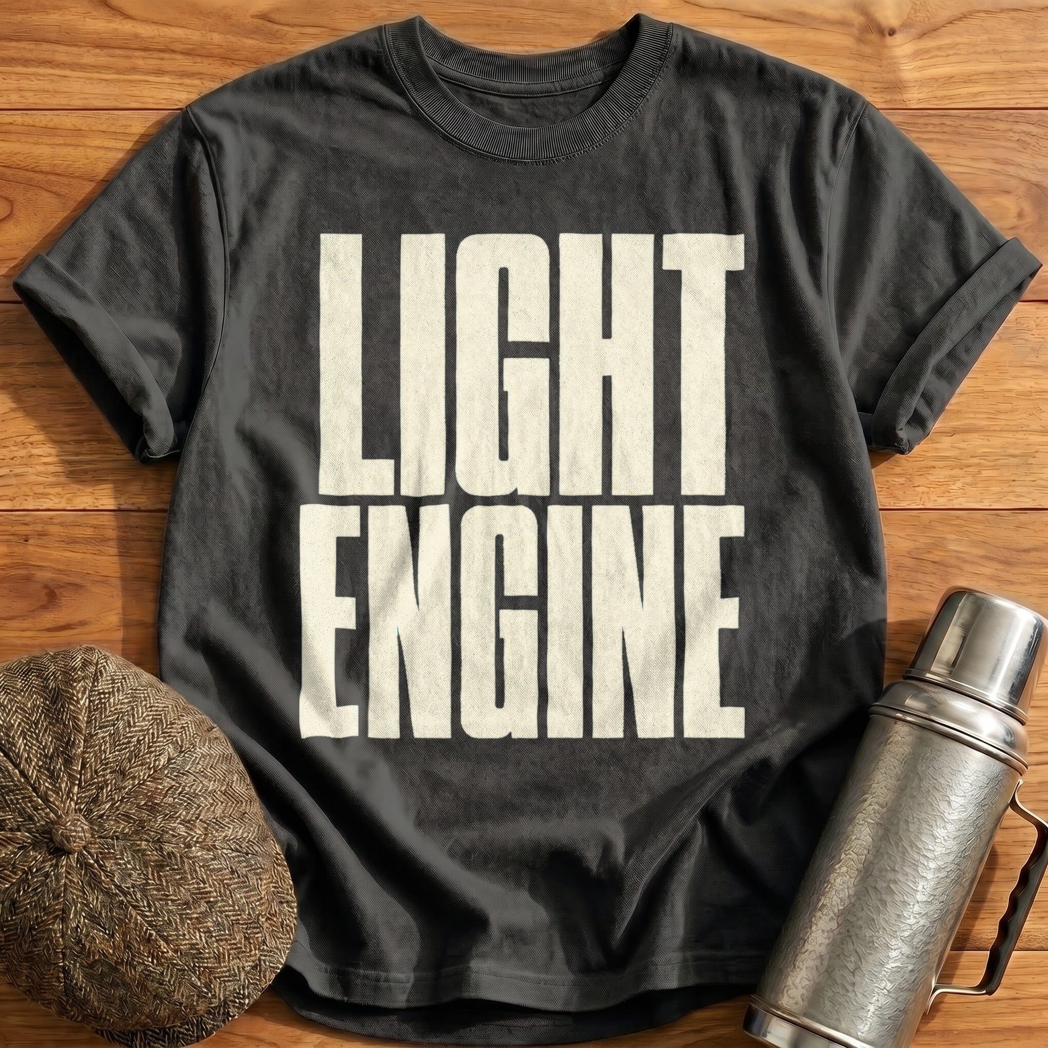 Light Engine T-Shirt - Charcoal