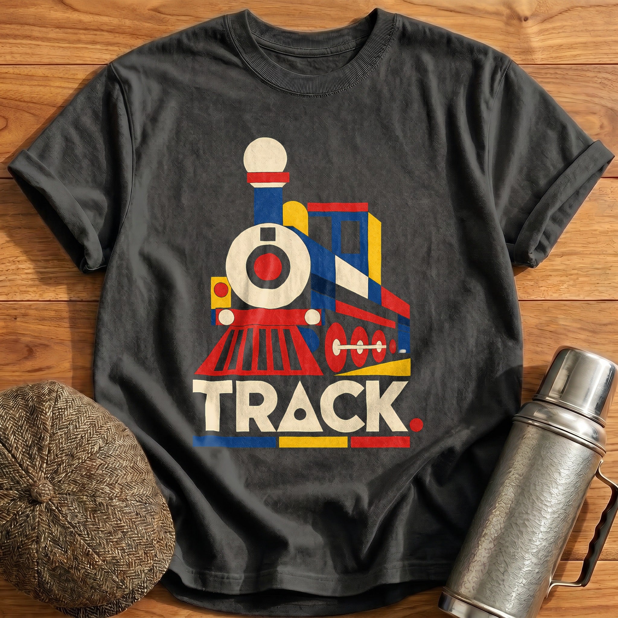 Bauhaus Loco T-Shirt - Charcoal